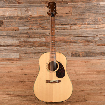 Epiphone PR-650-N Natural 1980s Acoustic Guitars