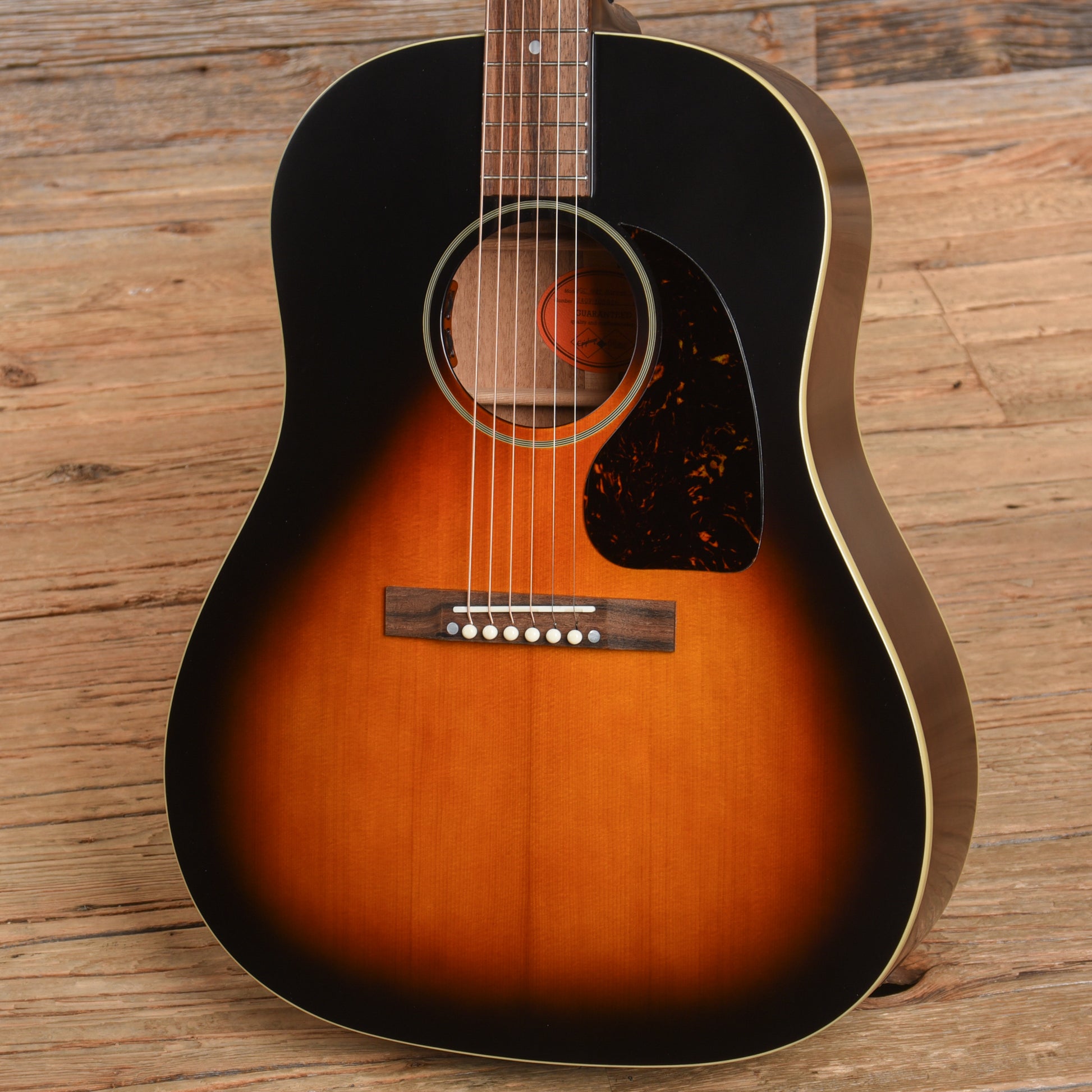 Epiphone 1942 Banner J-45 Sunburst 2024 Acoustic Guitars / Jumbo