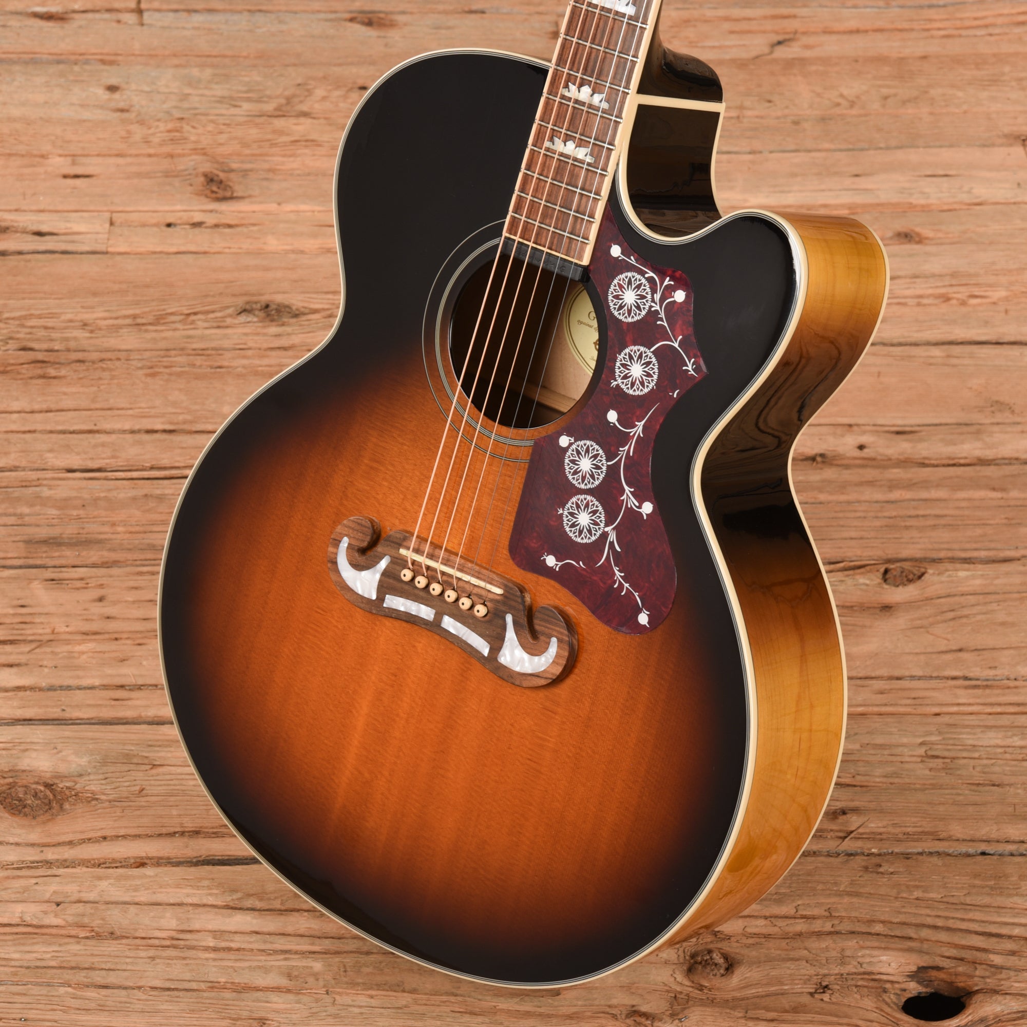 Epiphone EJ-200SCE/VS Sunburst 2019 Acoustic Guitars / Jumbo