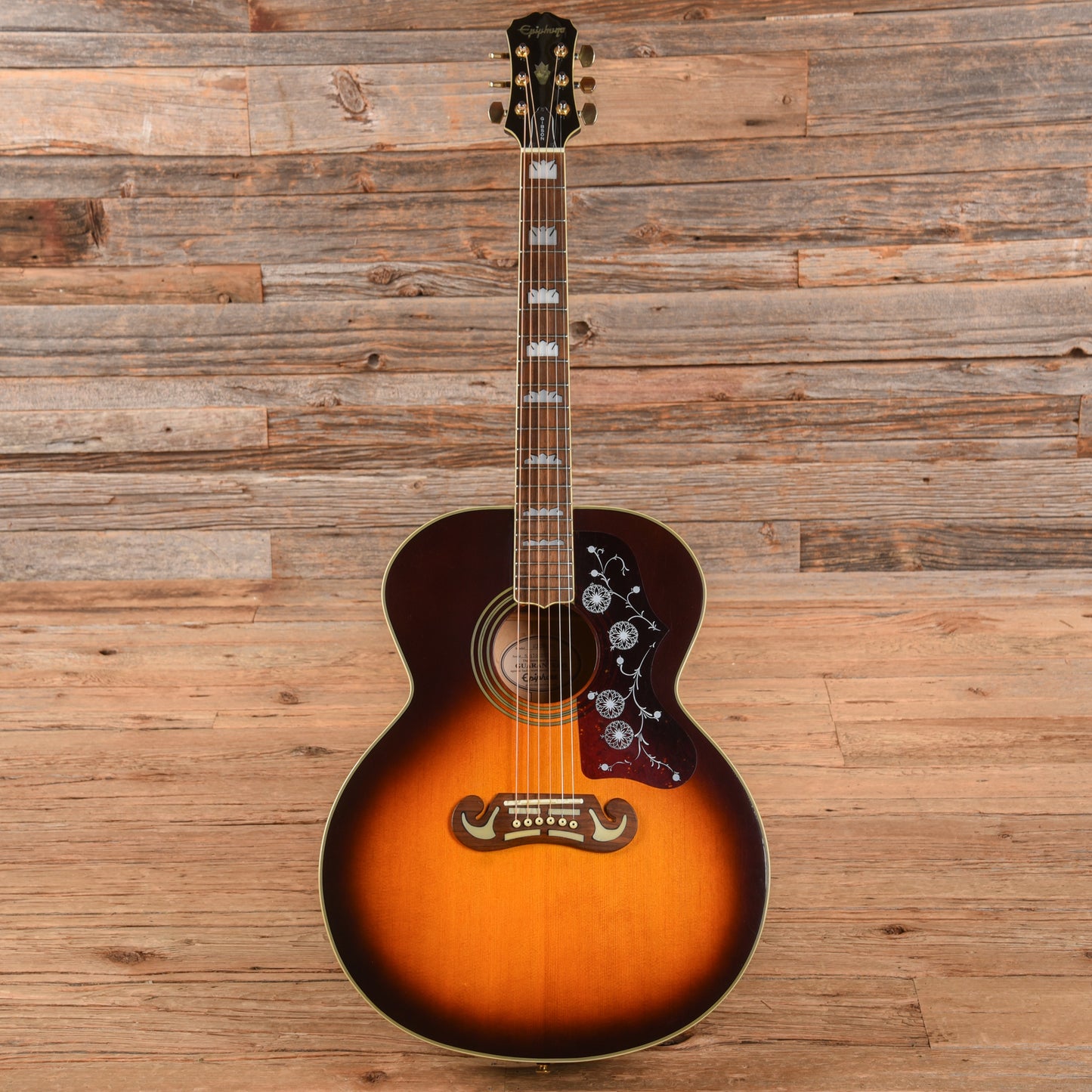 Epiphone EJ200 Vintage Sunburst 1997 Acoustic Guitars / Jumbo