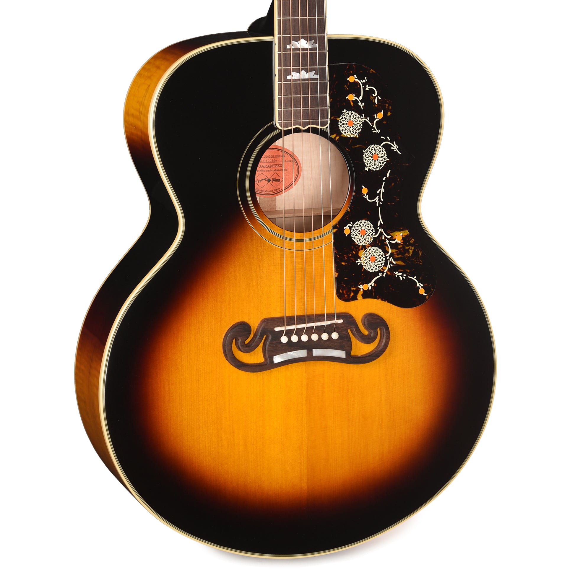 Epiphone Inspired by Gibson Custom 1957 SJ-200 Reissue Vintage Sunburst Acoustic Guitars / Jumbo