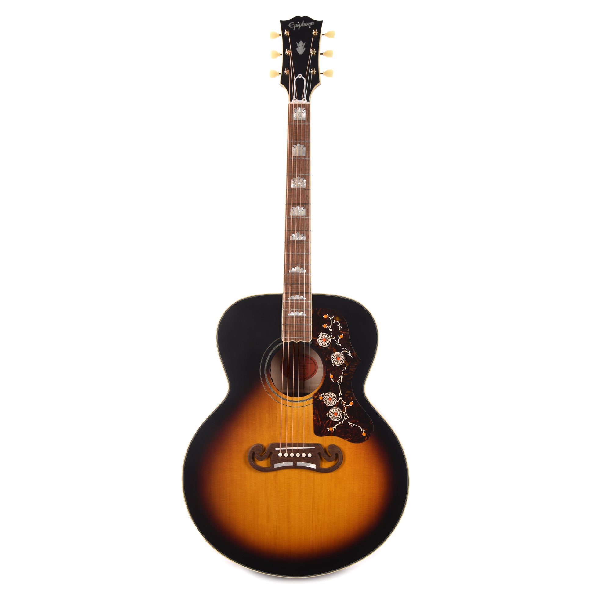 Epiphone Inspired by Gibson Custom 1957 SJ-200 Vintage Sunburst Acoustic Guitars / Jumbo