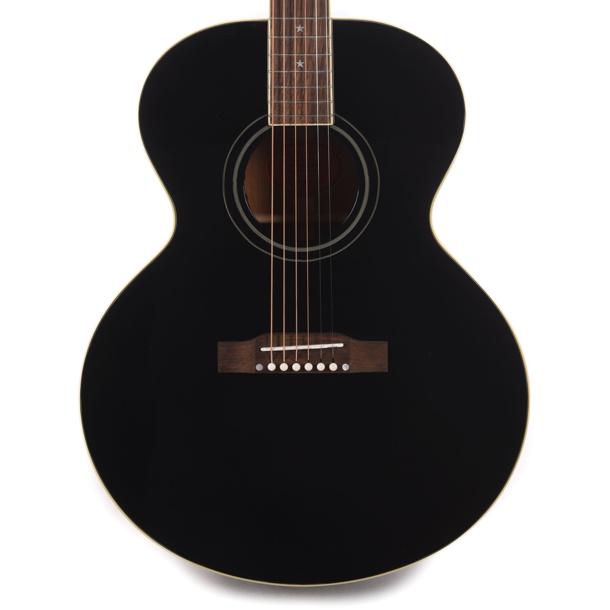 Epiphone Inspired by Gibson Custom J-180 LS Ebony Acoustic Guitars / Jumbo