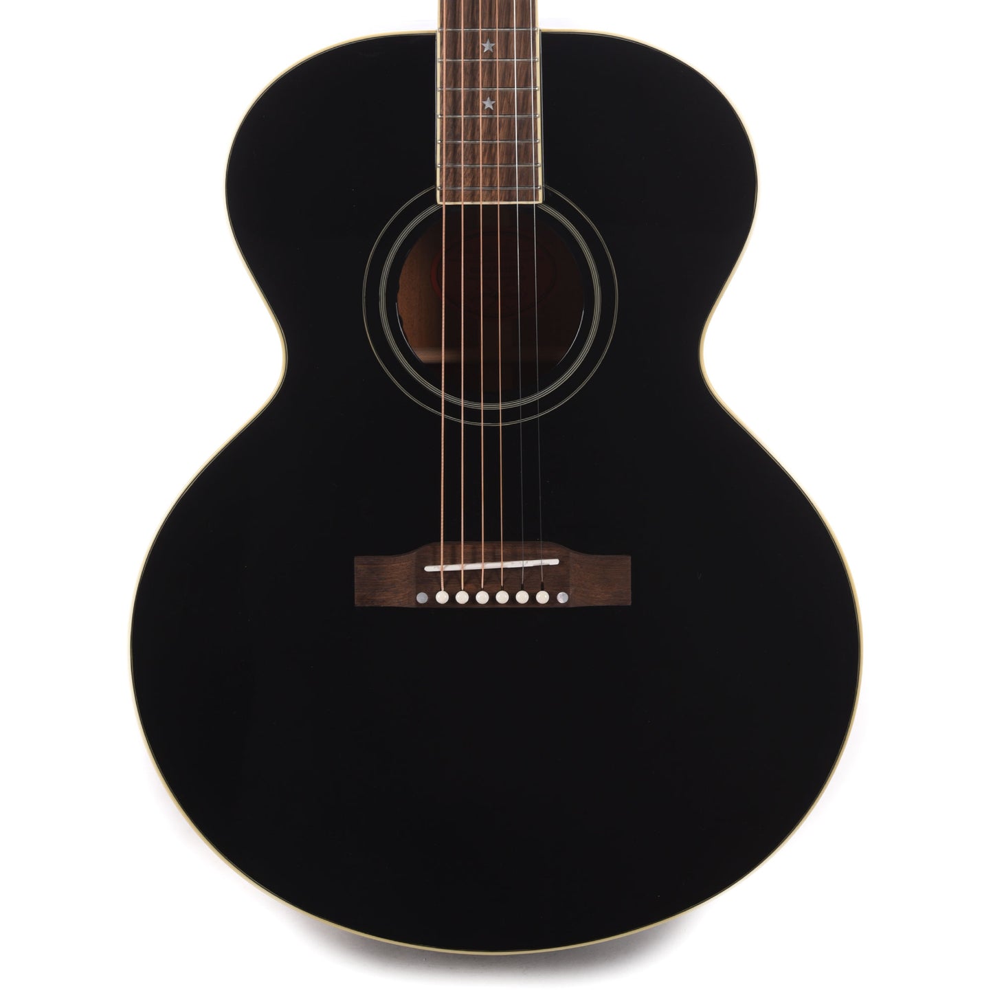 Epiphone Inspired by Gibson Custom J-180 LS Ebony Acoustic Guitars / Jumbo