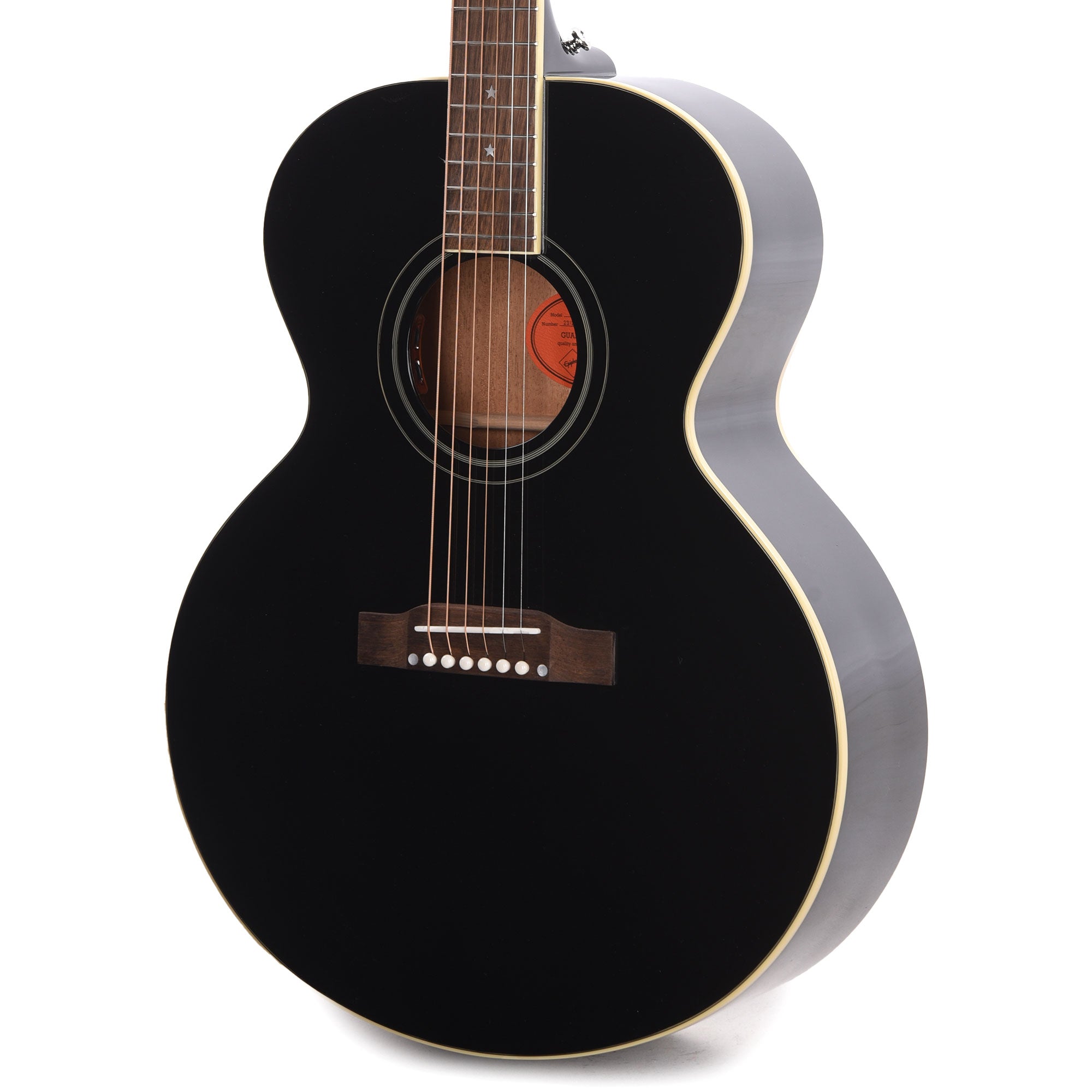 Epiphone Inspired by Gibson Custom J-180 LS Ebony Acoustic Guitars / Jumbo