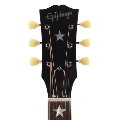 Epiphone Inspired by Gibson Custom J-180 LS Ebony Acoustic Guitars / Jumbo
