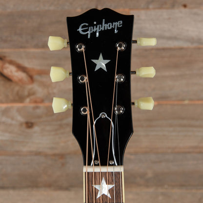 Epiphone Inspired by Gibson Custom J-180 LS Ebony Acoustic Guitars / Jumbo