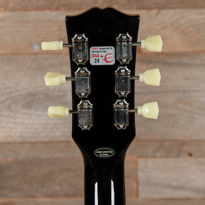 Epiphone Inspired by Gibson Custom J-180 LS Ebony Acoustic Guitars / Jumbo