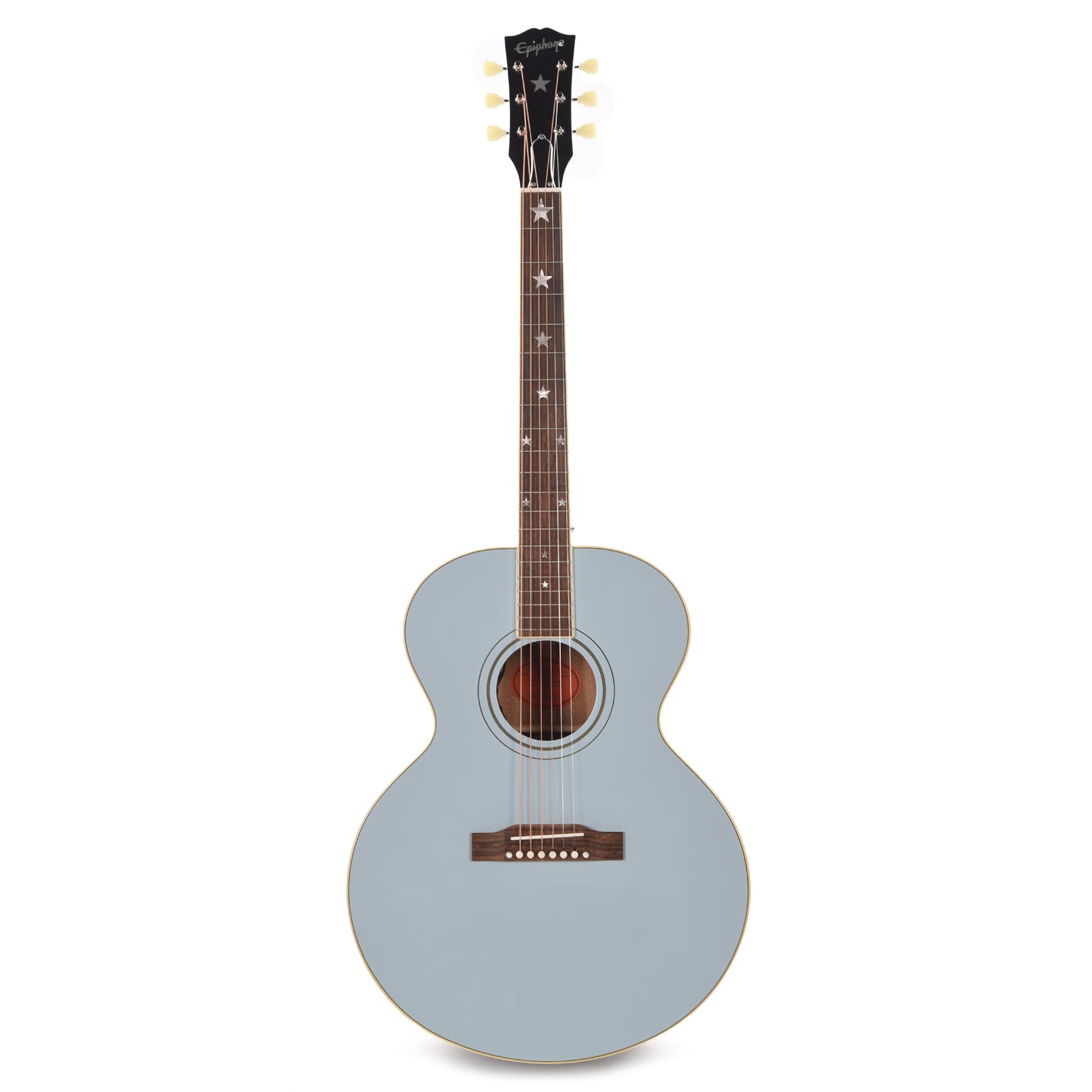 Epiphone Inspired by Gibson Custom J-180 LS Frost Blue Acoustic Guitars / Jumbo