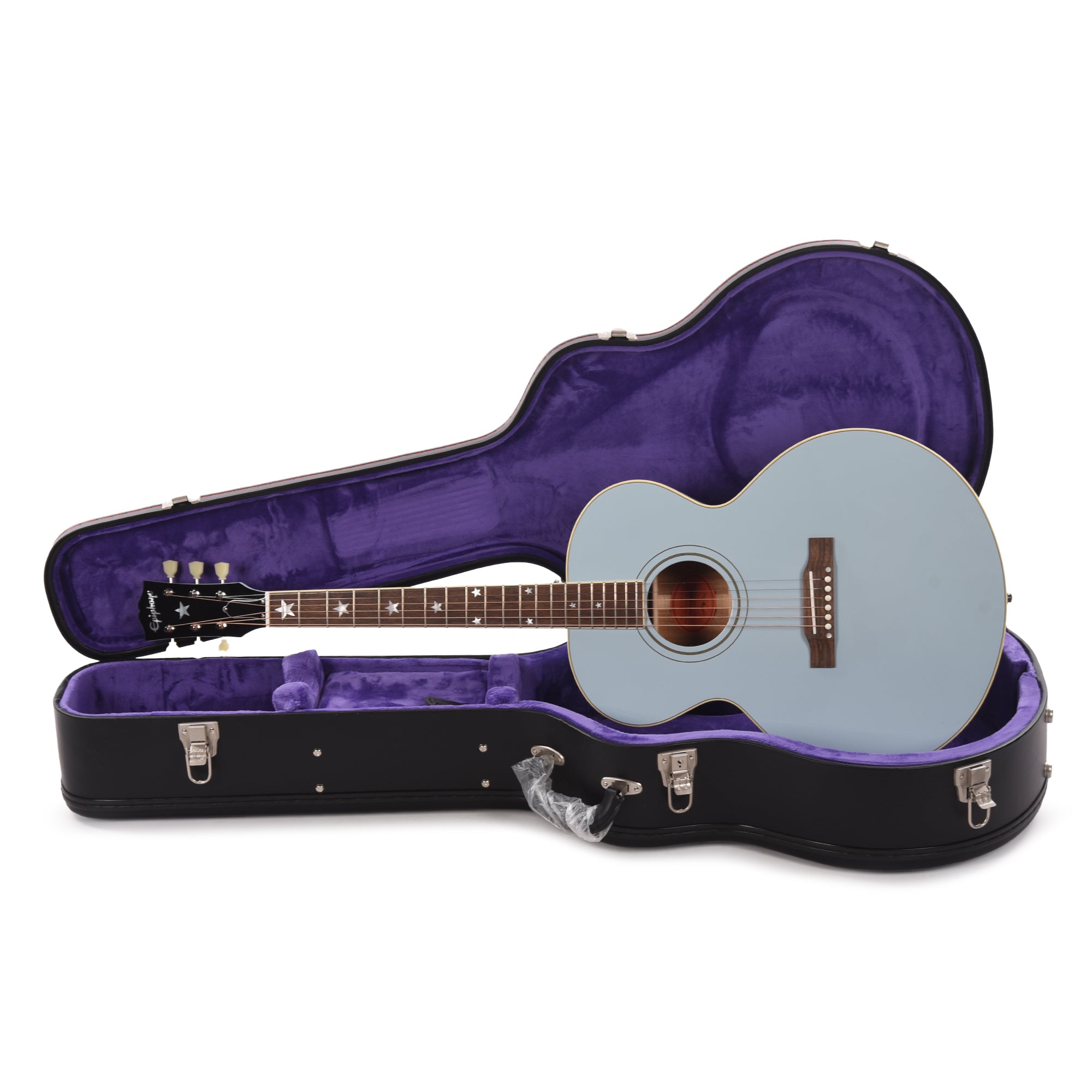 Epiphone Inspired by Gibson Custom J-180 LS Frost Blue Acoustic Guitars / Jumbo