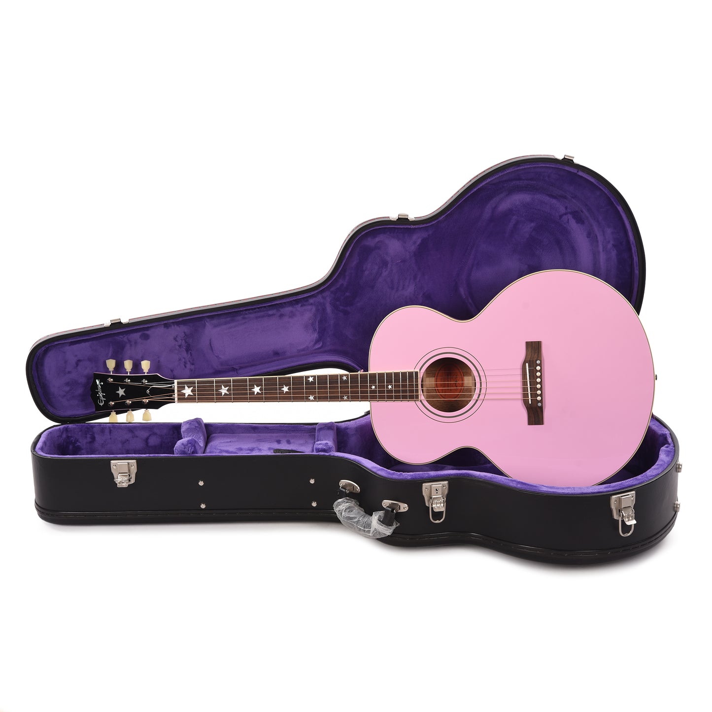 Epiphone Inspired by Gibson Custom J-180 LS Pink Acoustic Guitars / Jumbo