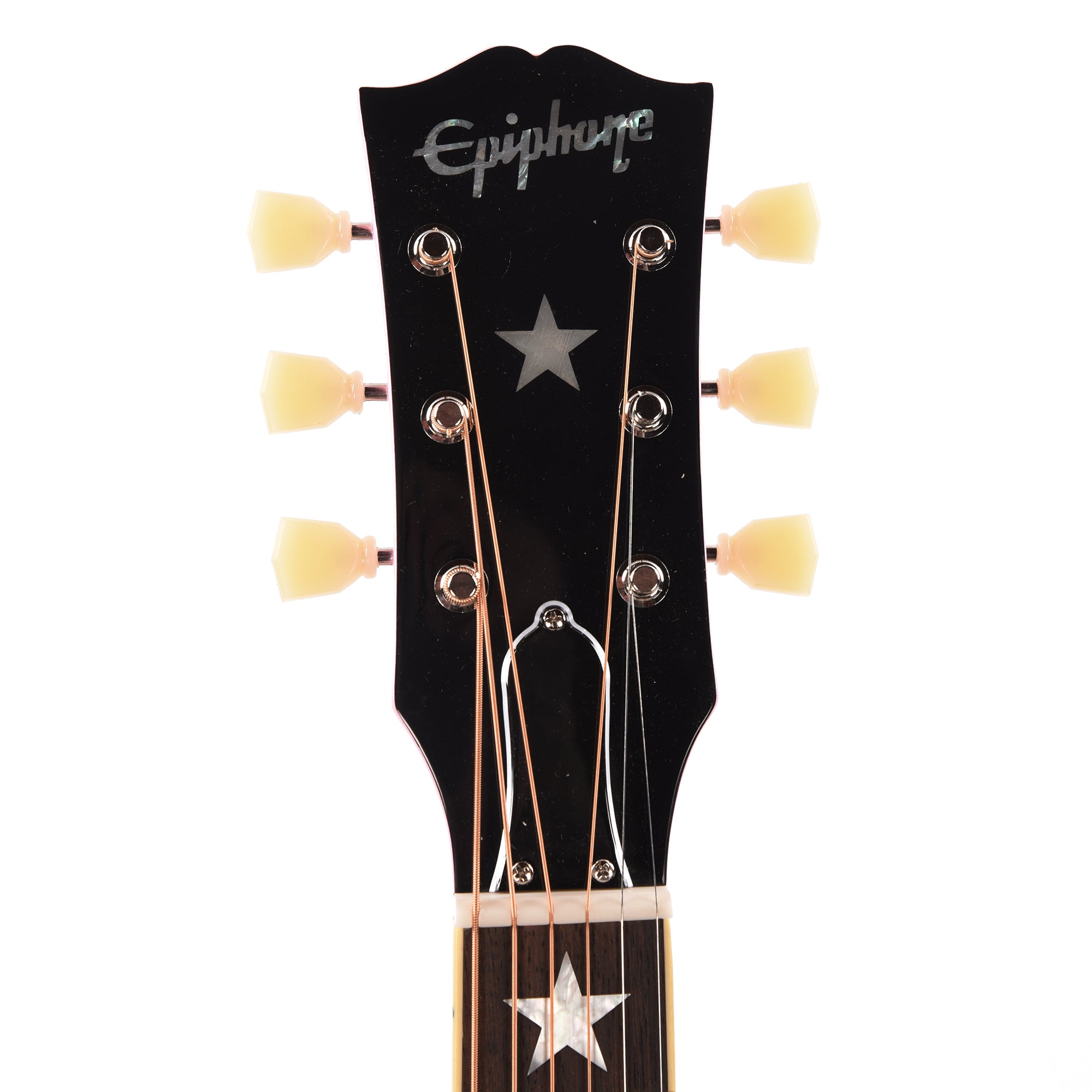 Epiphone Inspired by Gibson Custom J-180 LS Pink Acoustic Guitars / Jumbo