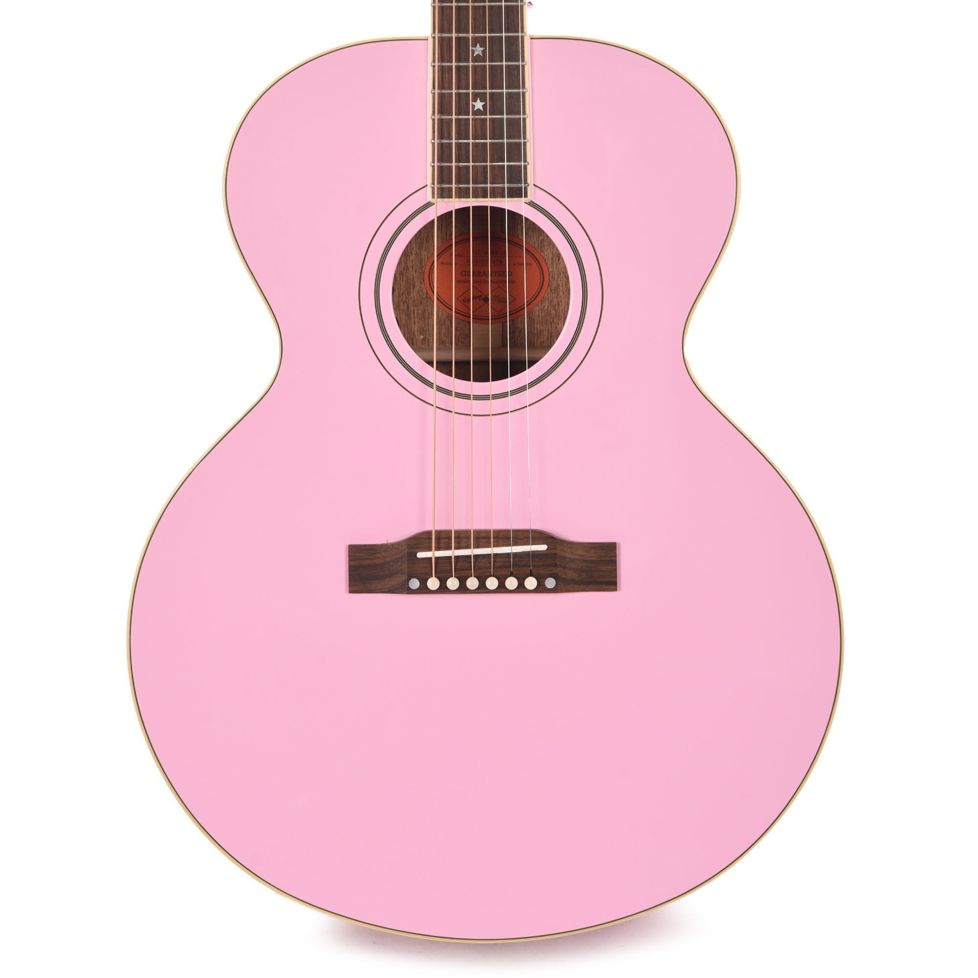 Epiphone Inspired by Gibson Custom J-180 LS Pink Acoustic Guitars / Jumbo