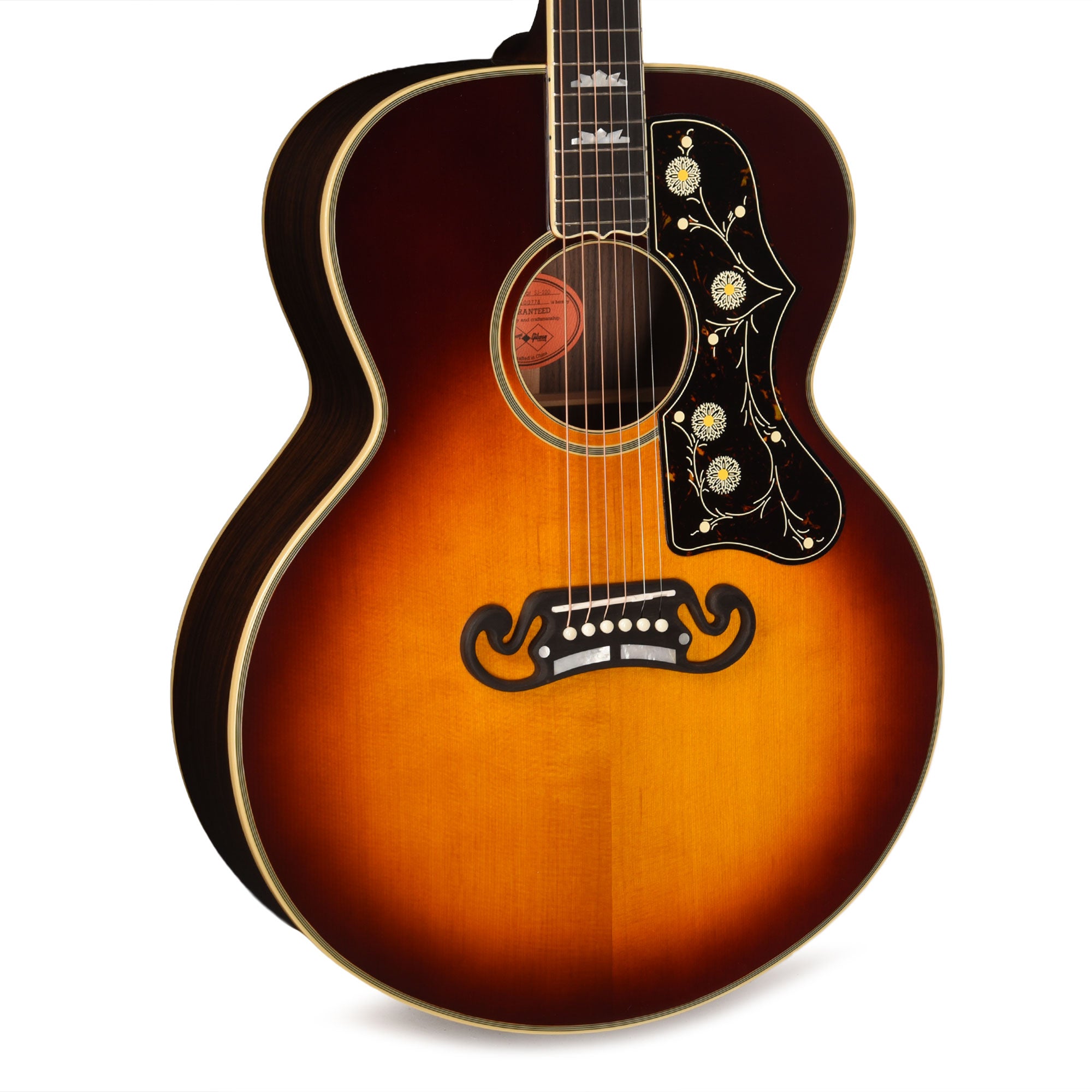 Epiphone Inspired by Gibson Custom Pre-War SJ-200 Rosewood Reissue Vintage Sunburst Acoustic Guitars / Jumbo