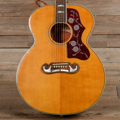 Epiphone Inspired by Gibson J-200 Aged Natural Antique Gloss w/Fishman Sonicore Acoustic Guitars / Jumbo