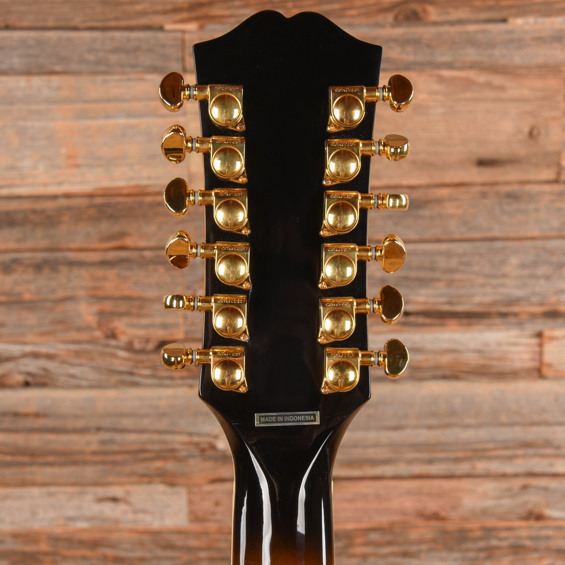 Epiphone J-200 12 String Sunburst - Dave Amato of REO Speedwagon Acoustic Guitars / Jumbo