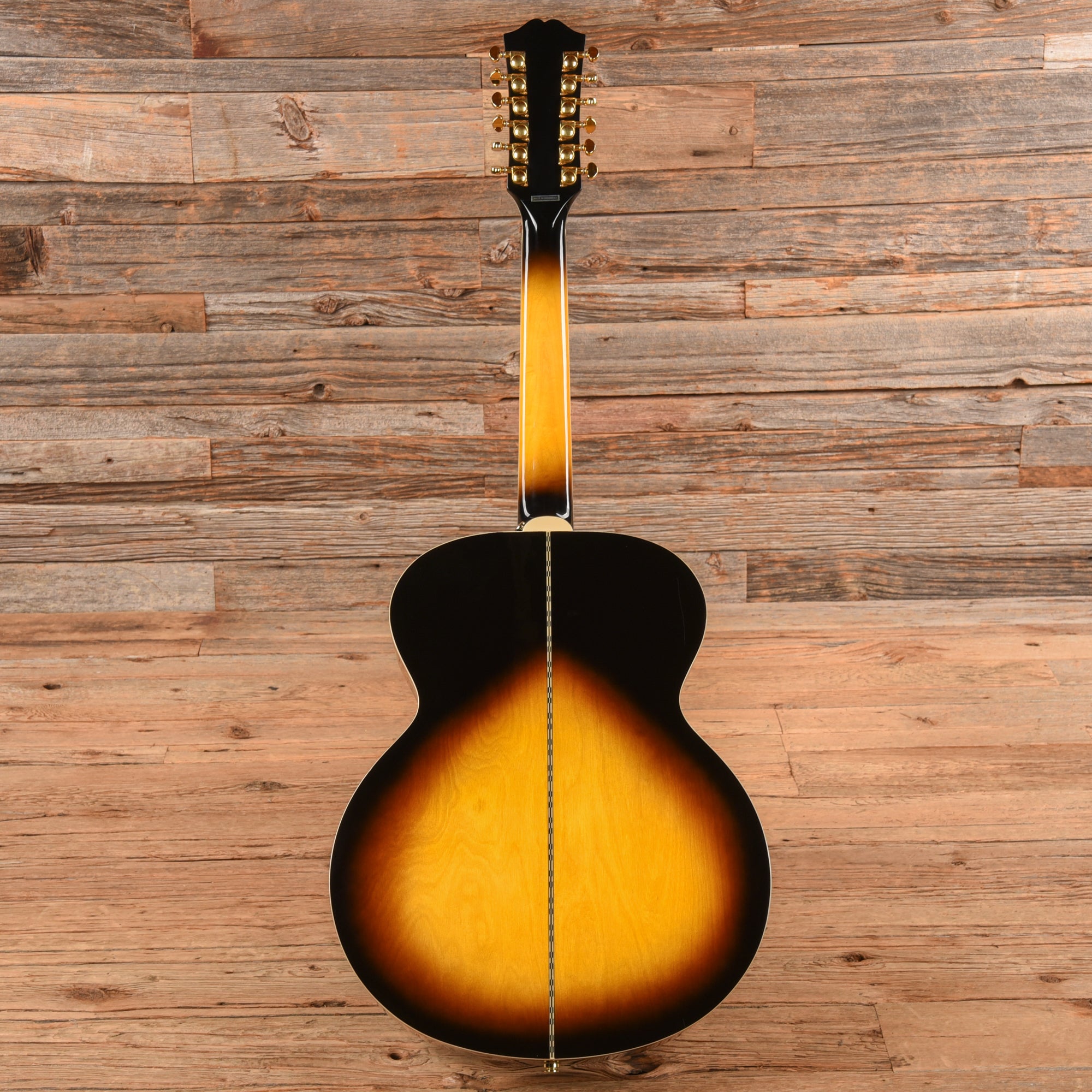 Epiphone J-200 12 String Sunburst - Dave Amato of REO Speedwagon Acoustic Guitars / Jumbo