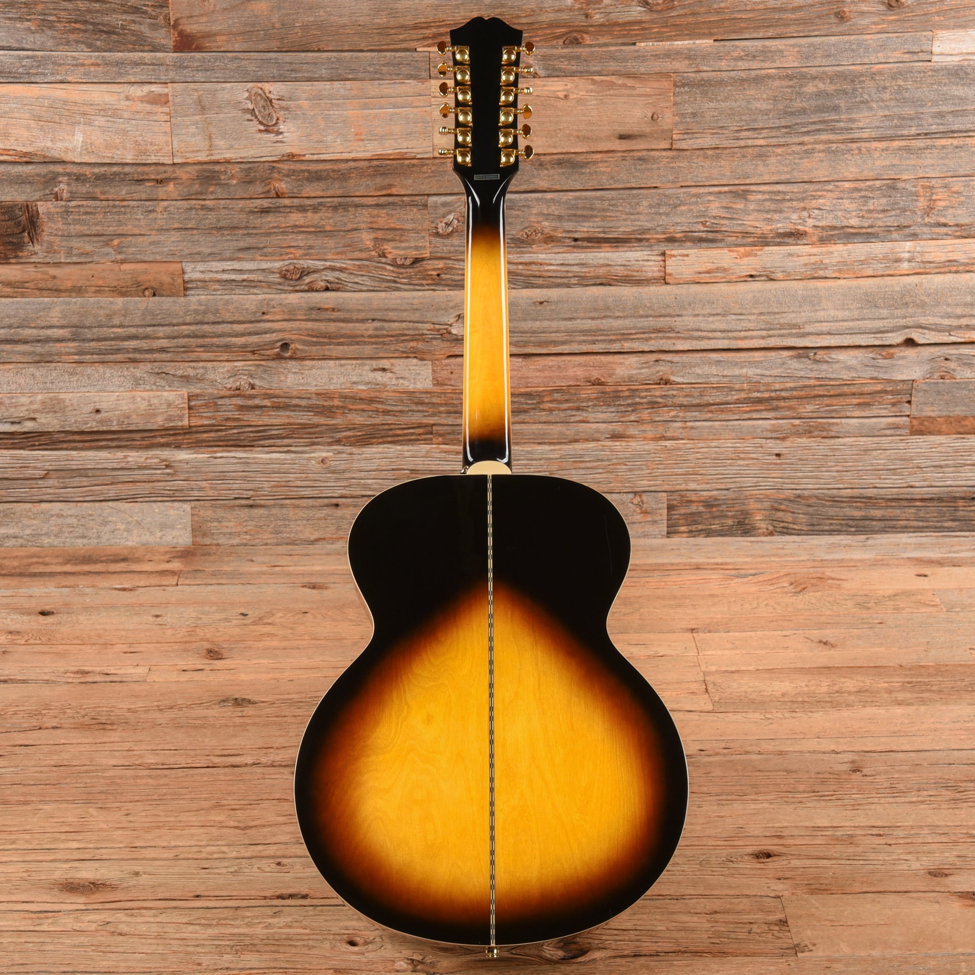 Epiphone J-200 12 String Sunburst - Dave Amato of REO Speedwagon Acoustic Guitars / Jumbo