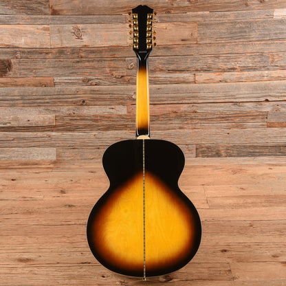 Epiphone J-200 12 String Sunburst - Dave Amato of REO Speedwagon Acoustic Guitars / Jumbo