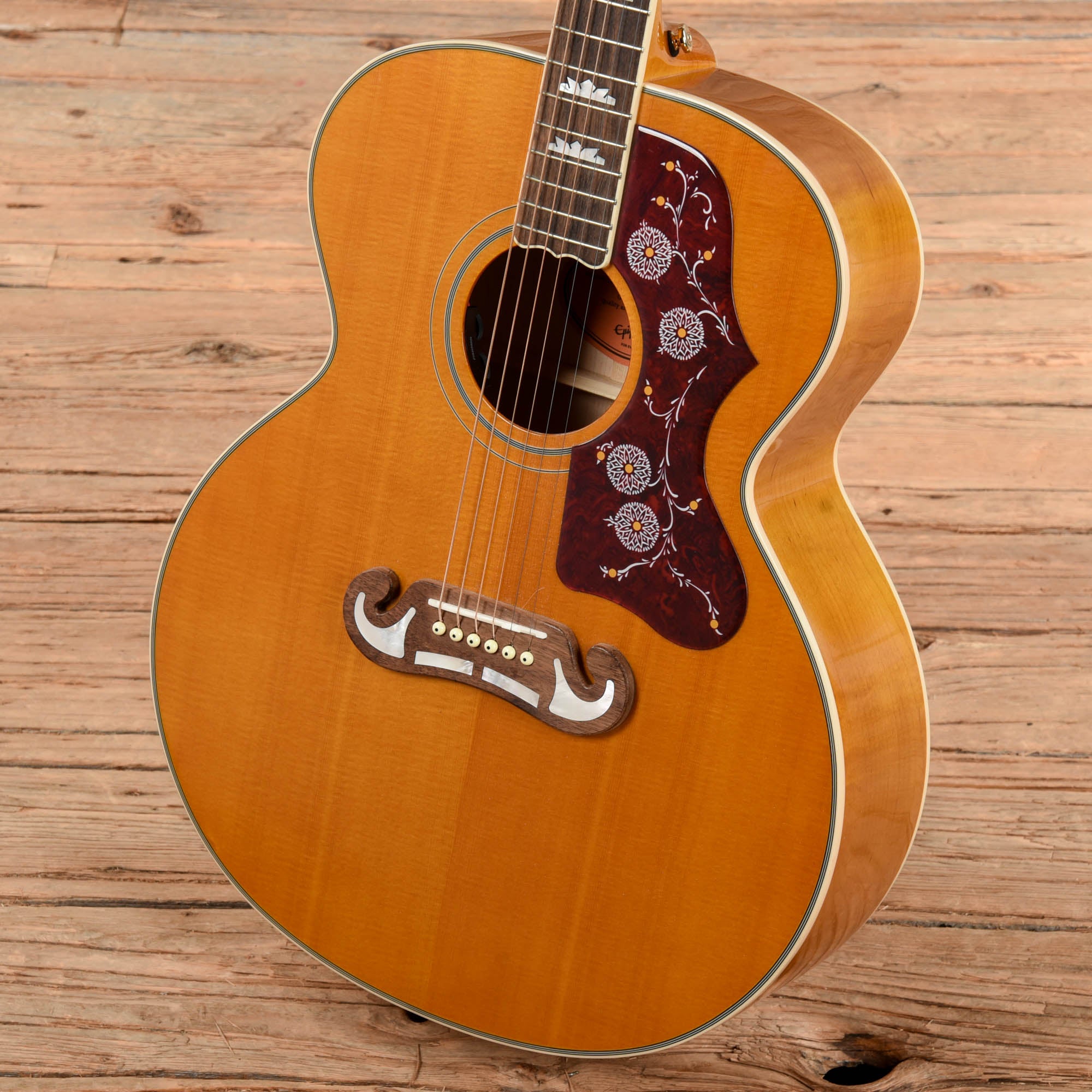 Epiphone J-200 Natural 2021 Acoustic Guitars / Jumbo