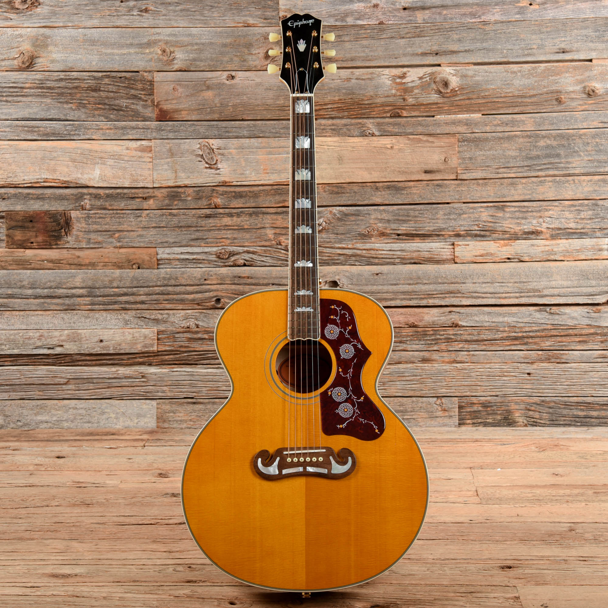 Epiphone J-200 Natural 2021 Acoustic Guitars / Jumbo