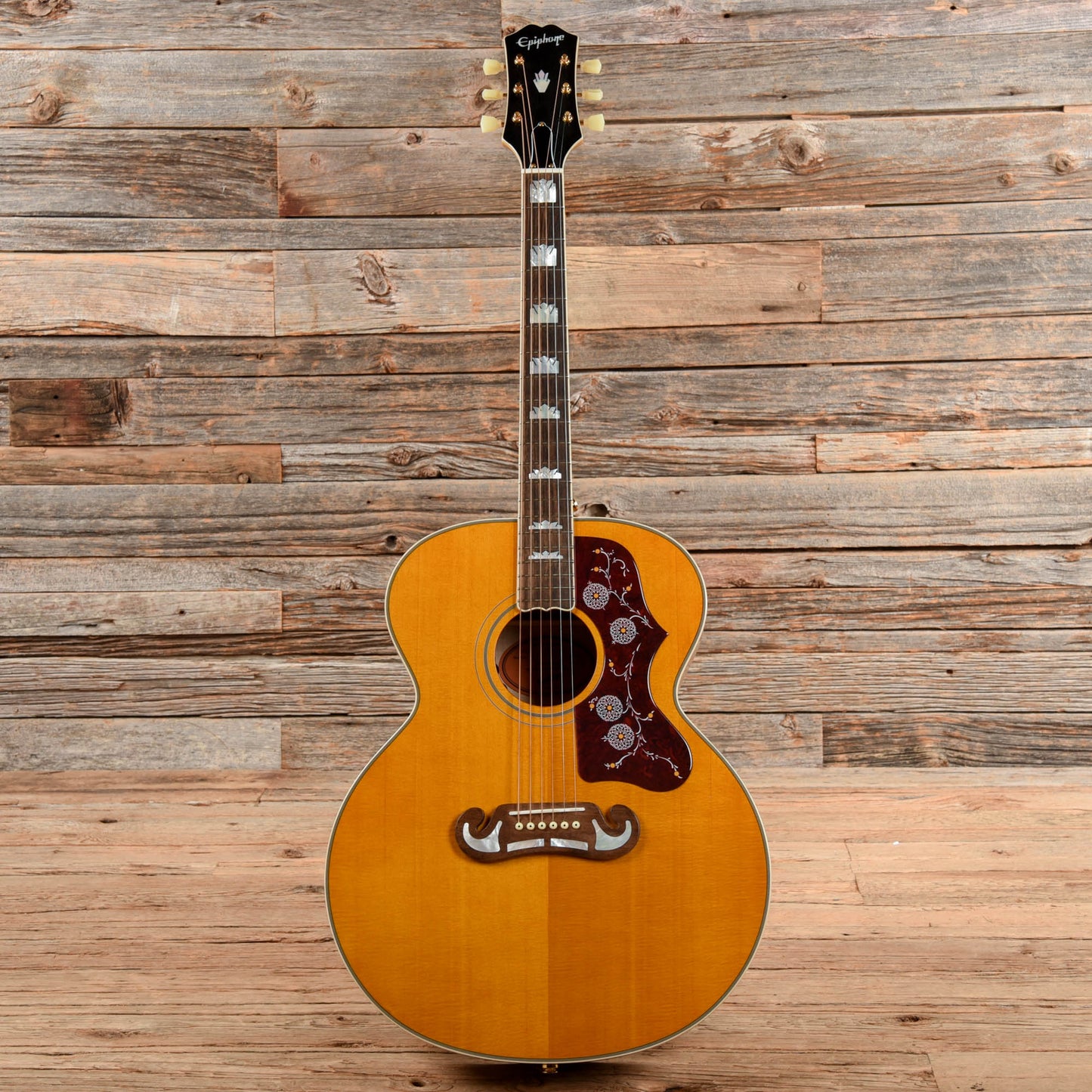 Epiphone J-200 Natural 2021 Acoustic Guitars / Jumbo