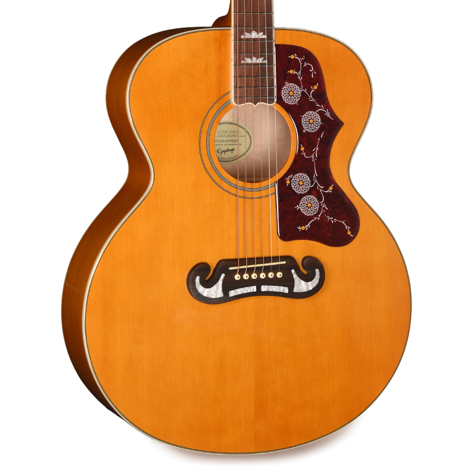 Epiphone Modern J-200 Studio Natural Acoustic Guitars / Jumbo