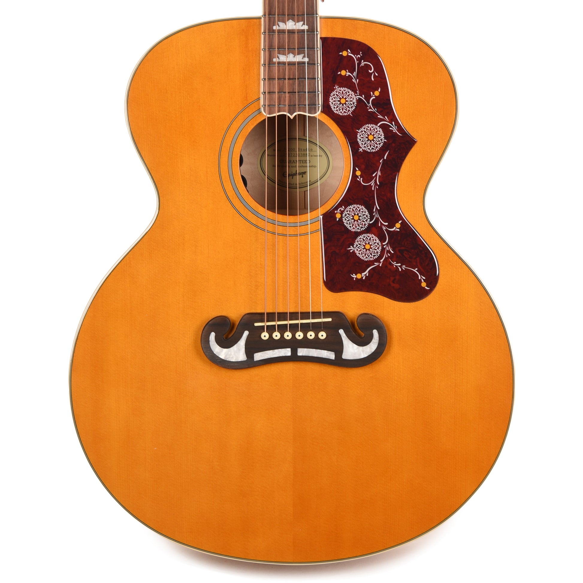 Epiphone Modern J-200 Studio Natural Acoustic Guitars / Jumbo