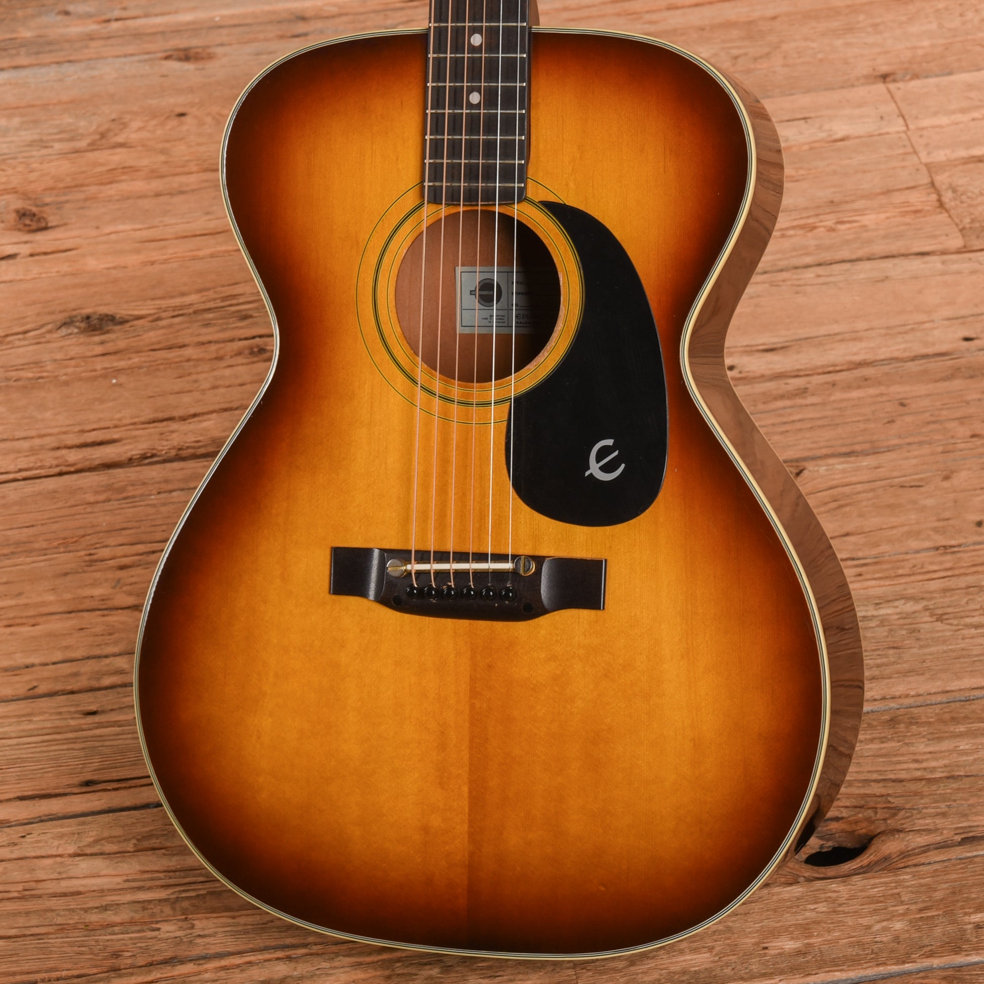 Epiphone FT-130SB Caballero Sunburst 1970s Acoustic Guitars / OM and Auditorium