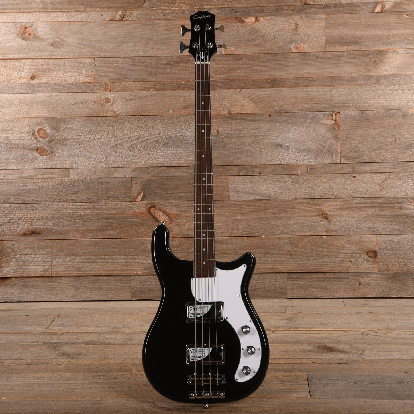 Epiphone Embassy Bass Graphite Black Bass Guitars / 4-String