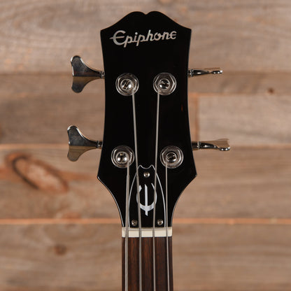 Epiphone Embassy Bass Graphite Black Bass Guitars / 4-String