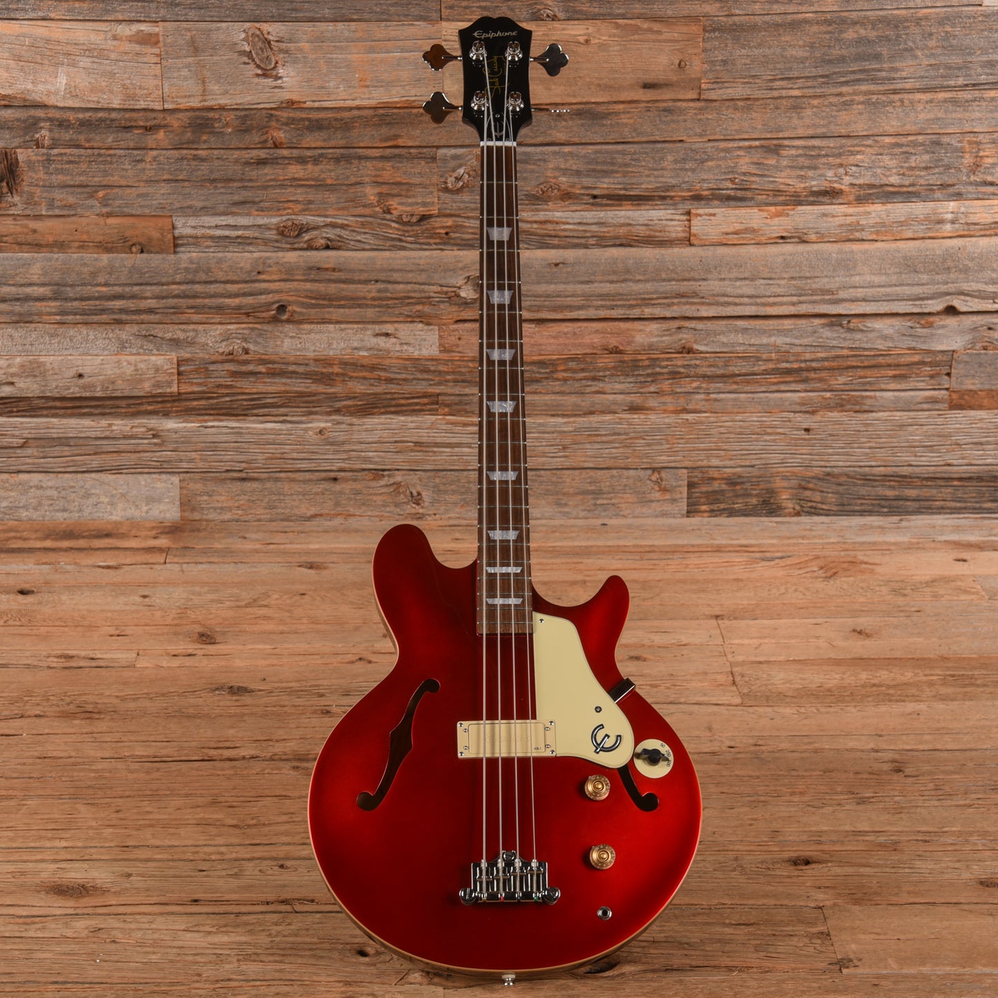 Epiphone Jack Casady Bass Sparkling Burgundy 2022 Bass Guitars / 4-String