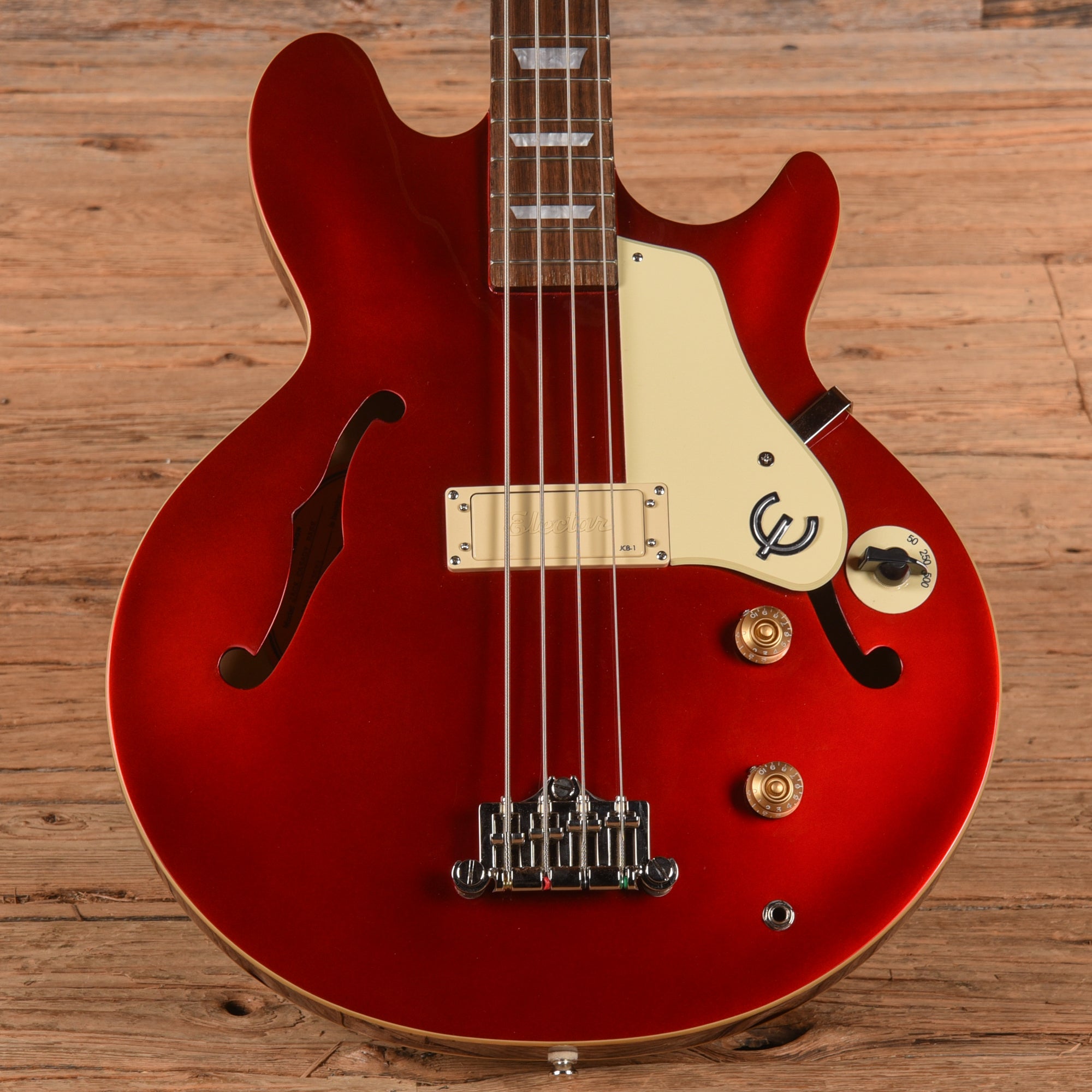 Epiphone Jack Casady Bass Sparkling Burgundy 2022 Bass Guitars / 4-String