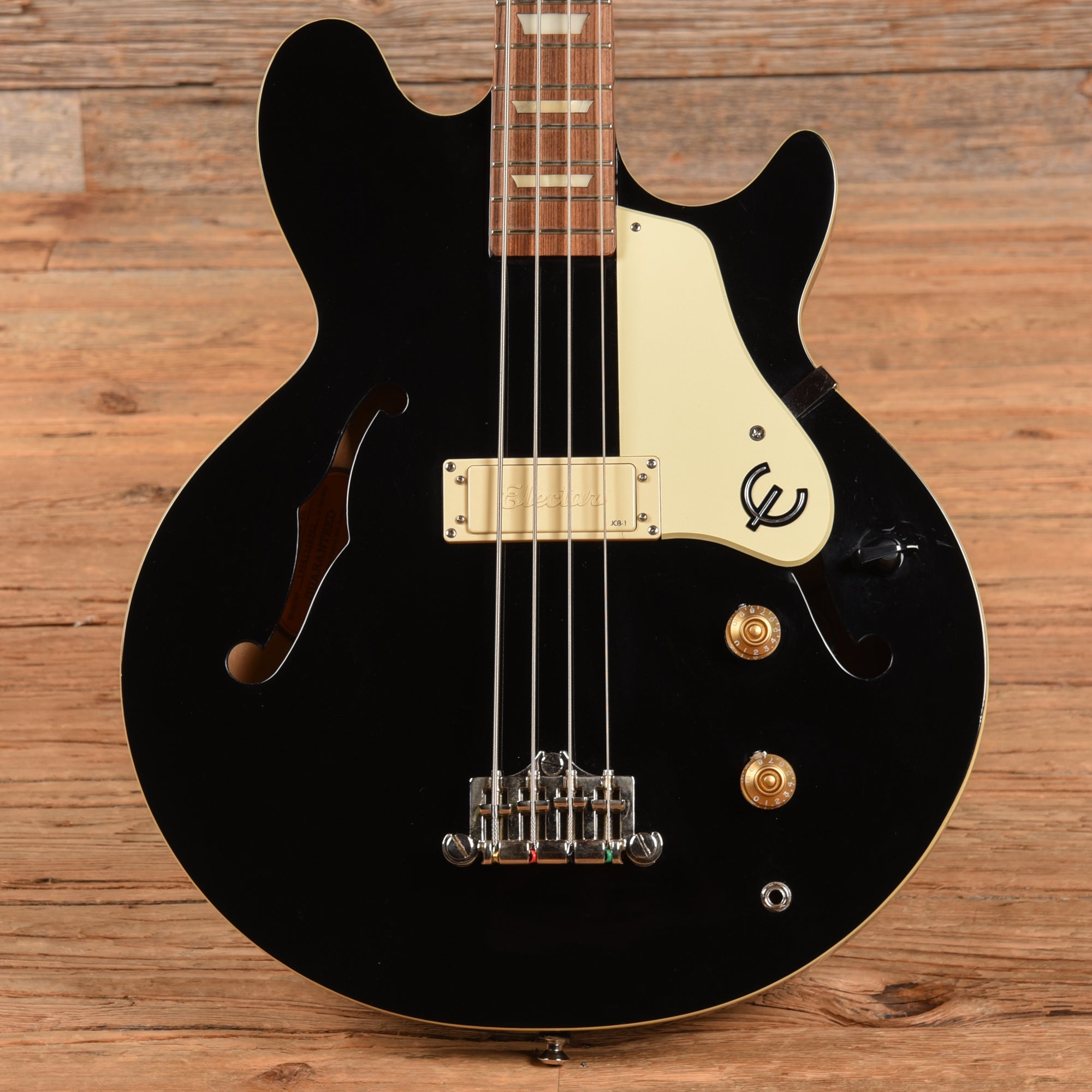 Epiphone Jack Casady Signature Bass Ebony 2019 Bass Guitars / 4-String