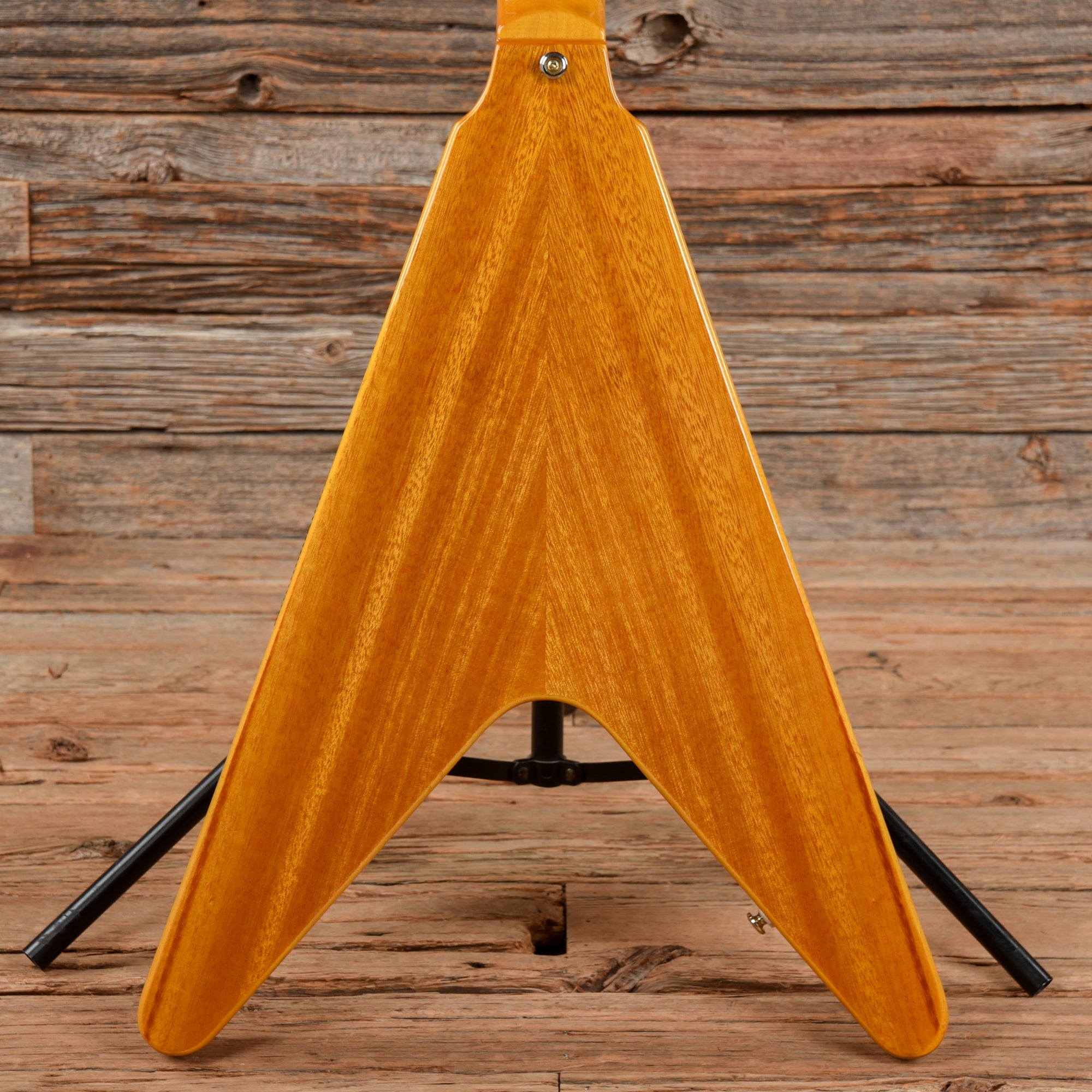 Epiphone Korina Flying V Bass Natural 1999 Bass Guitars / 4-String