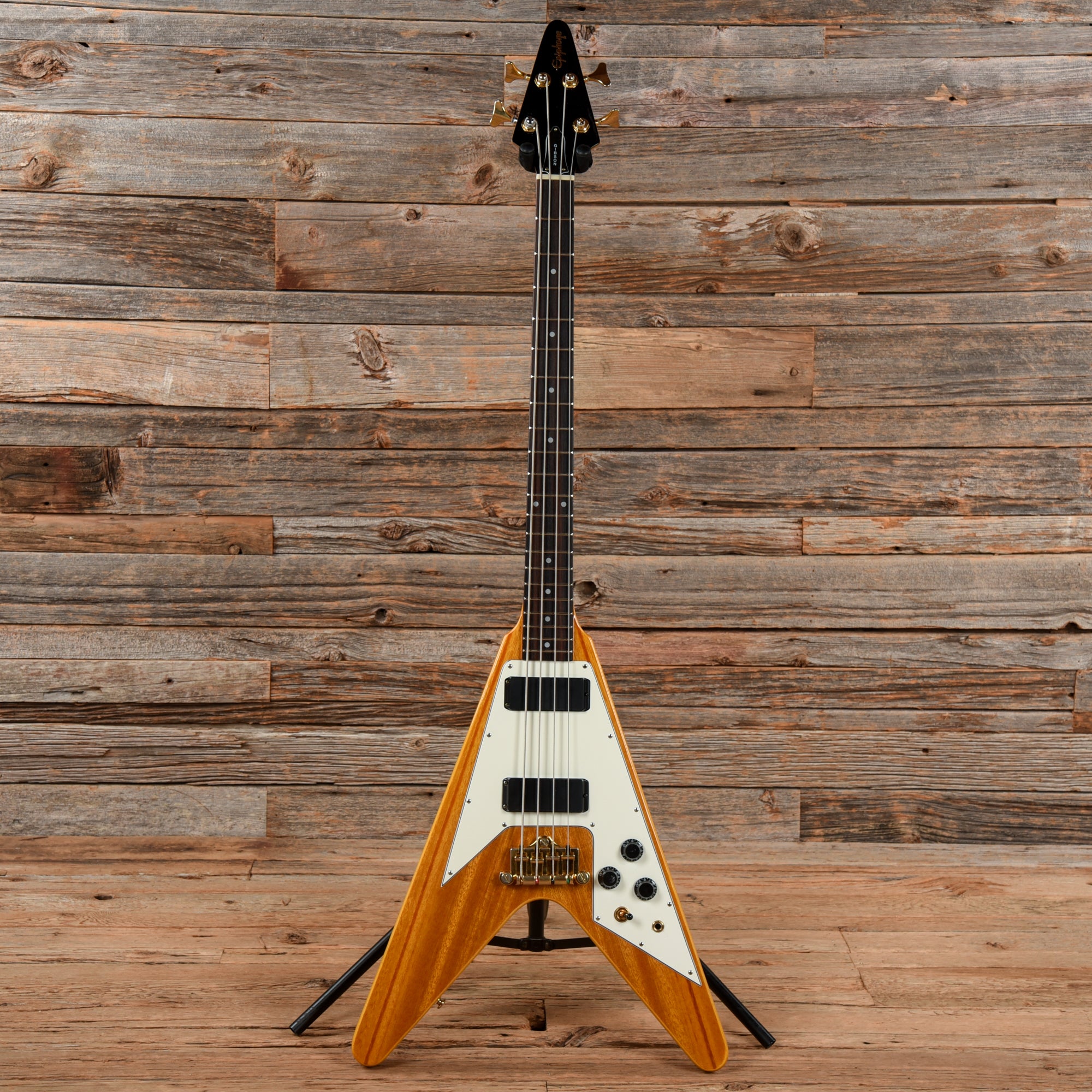 Epiphone Korina Flying V Bass Natural 1999 – Chicago Music Exchange
