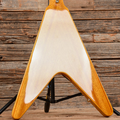 Epiphone Korina Flying V Bass Natural 1999 Bass Guitars / 4-String