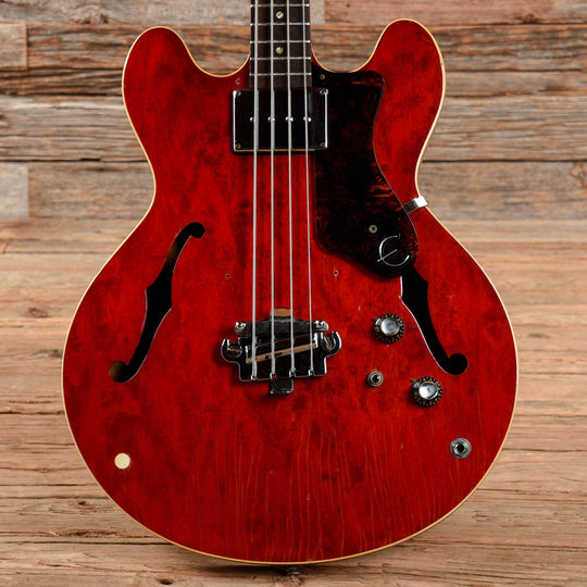 Epiphone Rivoli Cherry 1967 Bass Guitars / 4-String