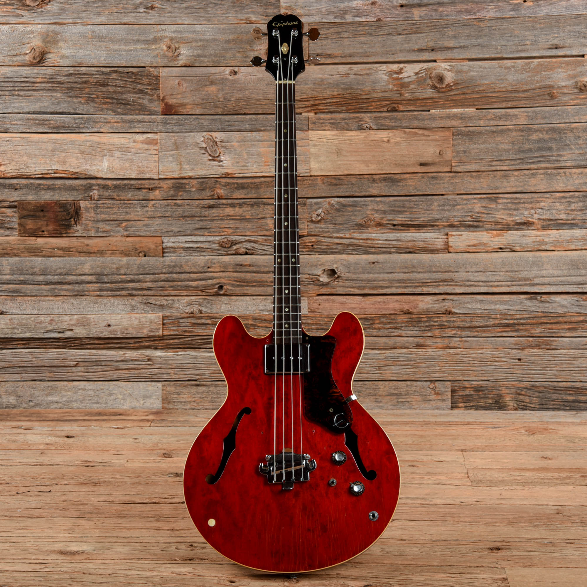 Epiphone Rivoli Cherry 1967 Bass Guitars / 4-String