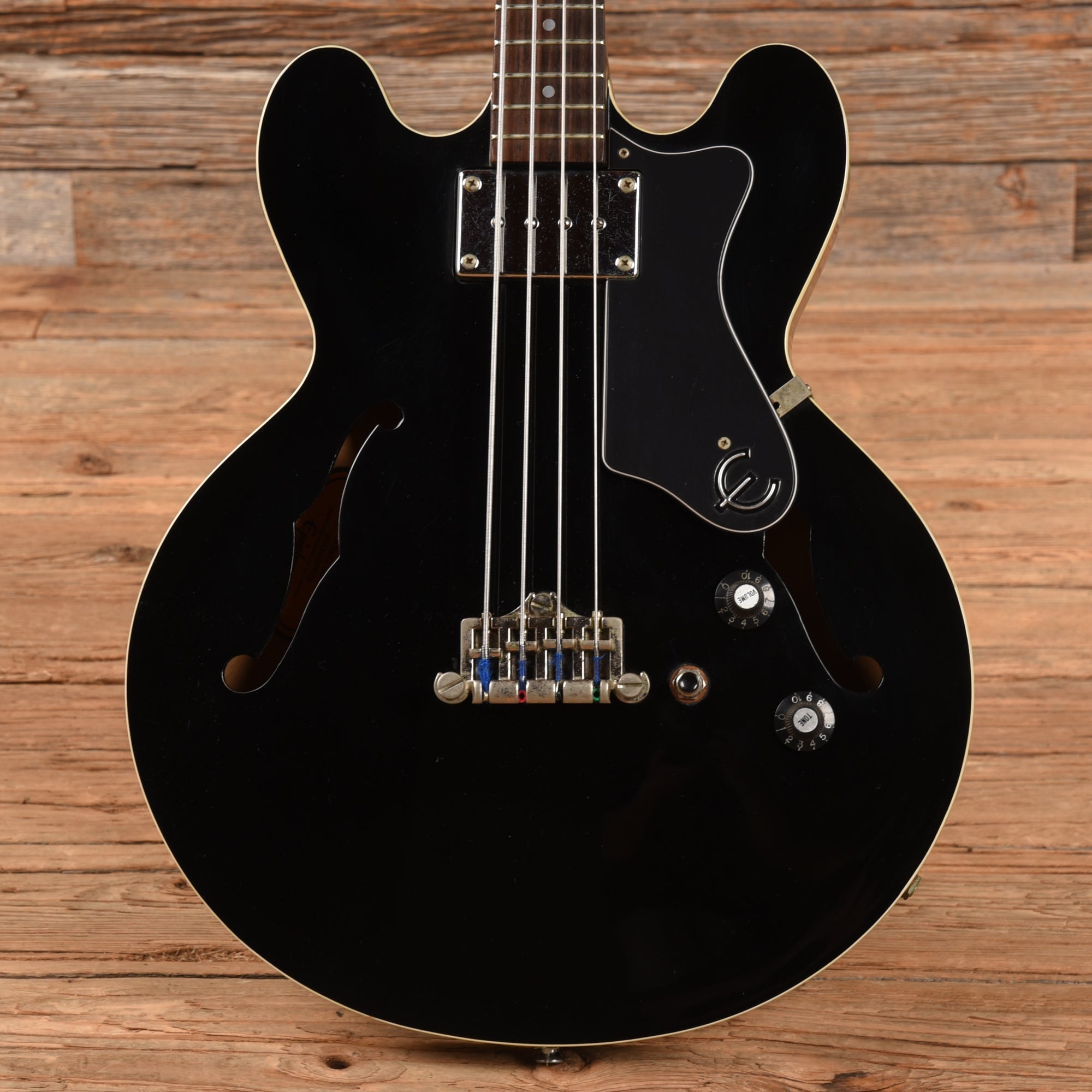 Epiphone Rivoli EB Black 1994 Bass Guitars / 4-String