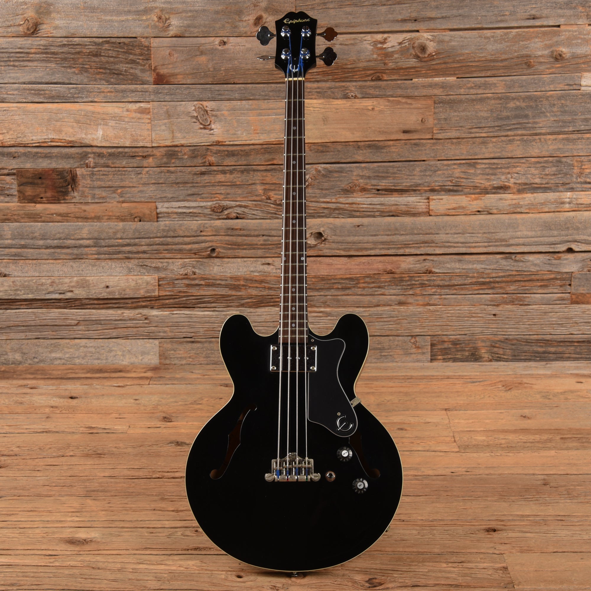 Epiphone Rivoli EB Black 1994 Bass Guitars / 4-String