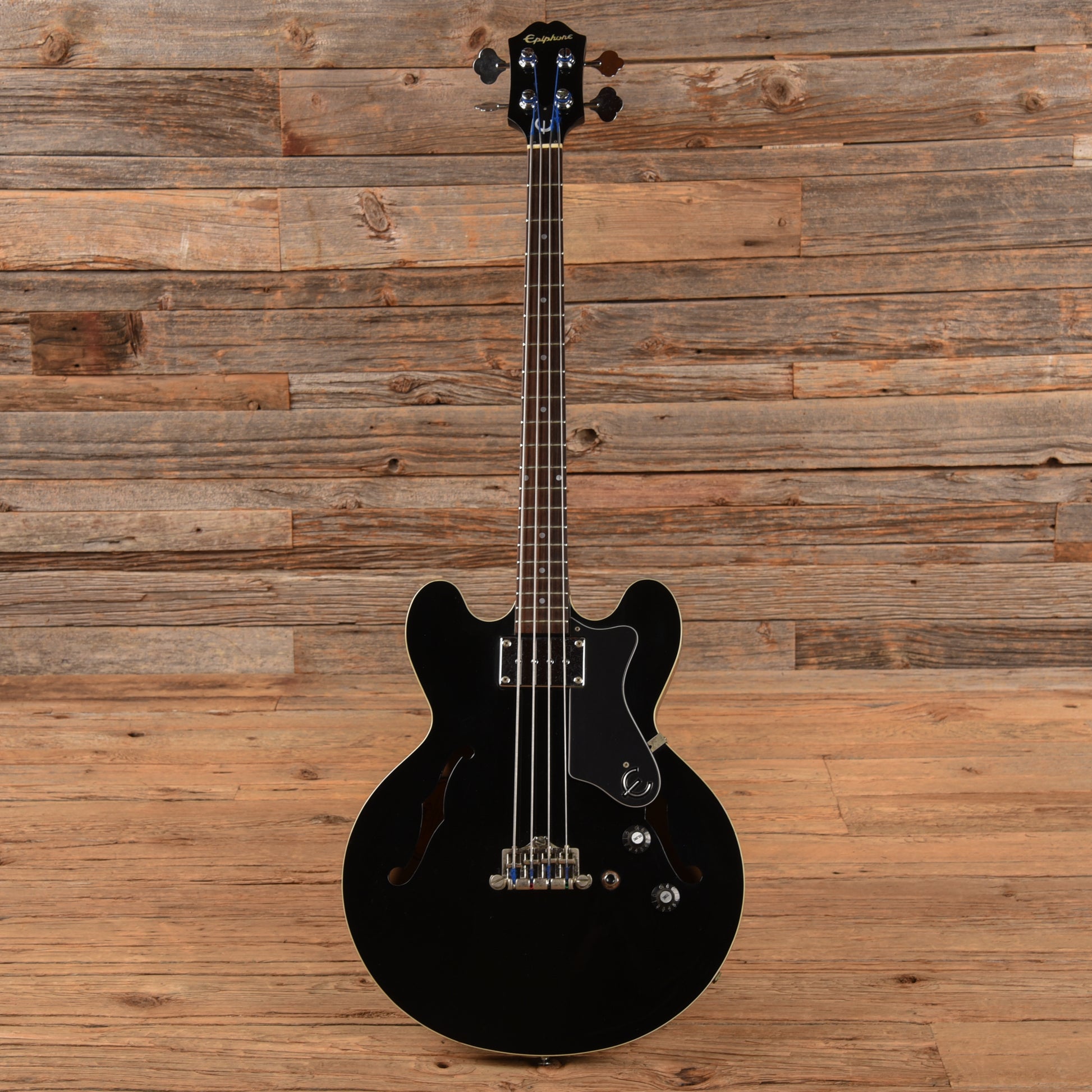 Epiphone Rivoli EB Black 1994 Bass Guitars / 4-String