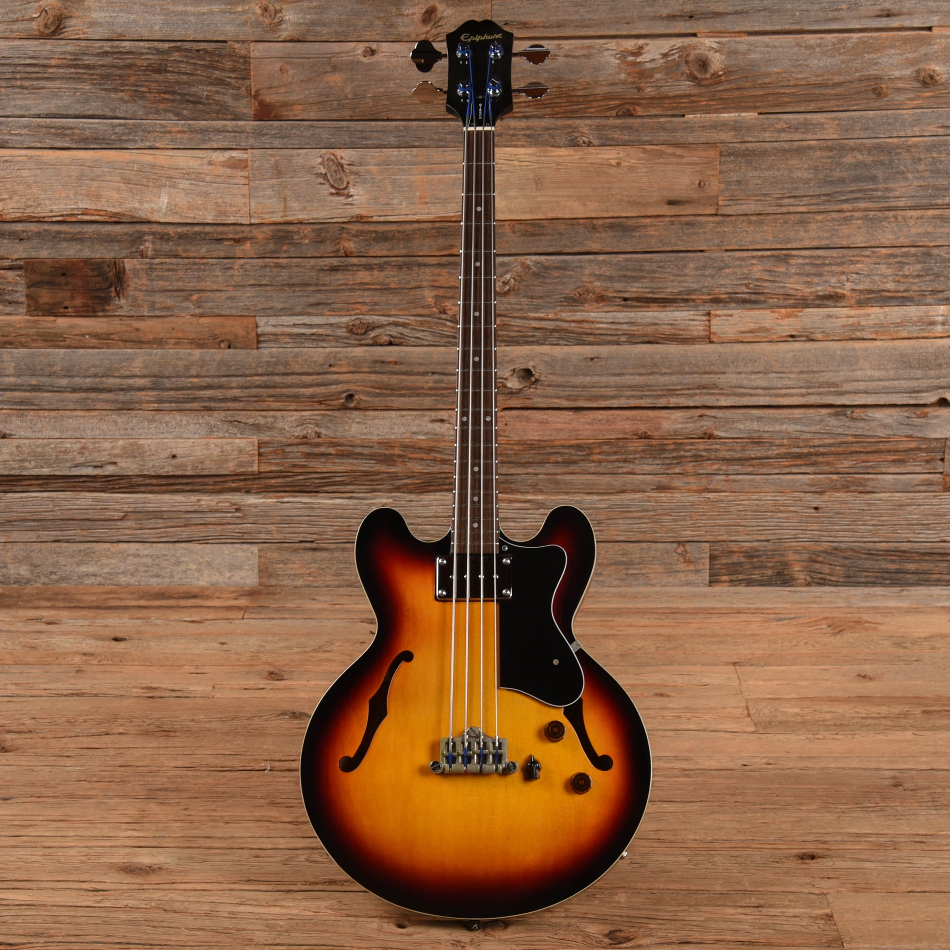 Epiphone Rivoli Reissue Sunburst Bass Guitars / 4-String