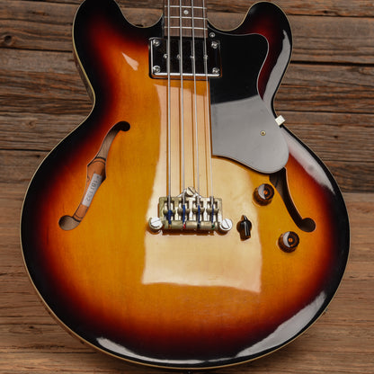 Epiphone Rivoli Reissue Sunburst Bass Guitars / 4-String