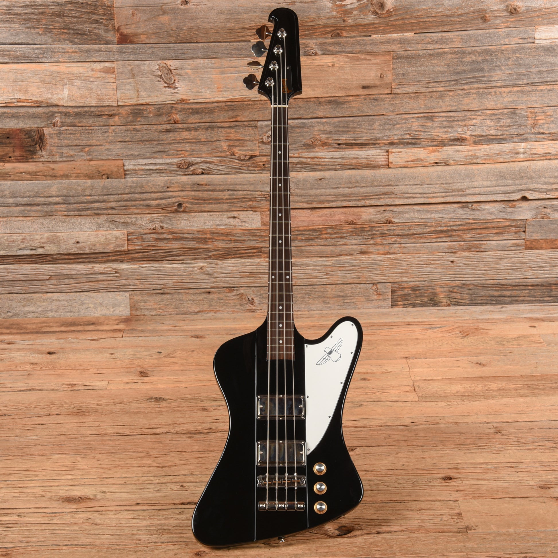 Epiphone Thunderbird Bass Black - Dave Amato of REO Speedwagon Bass Guitars / 4-String