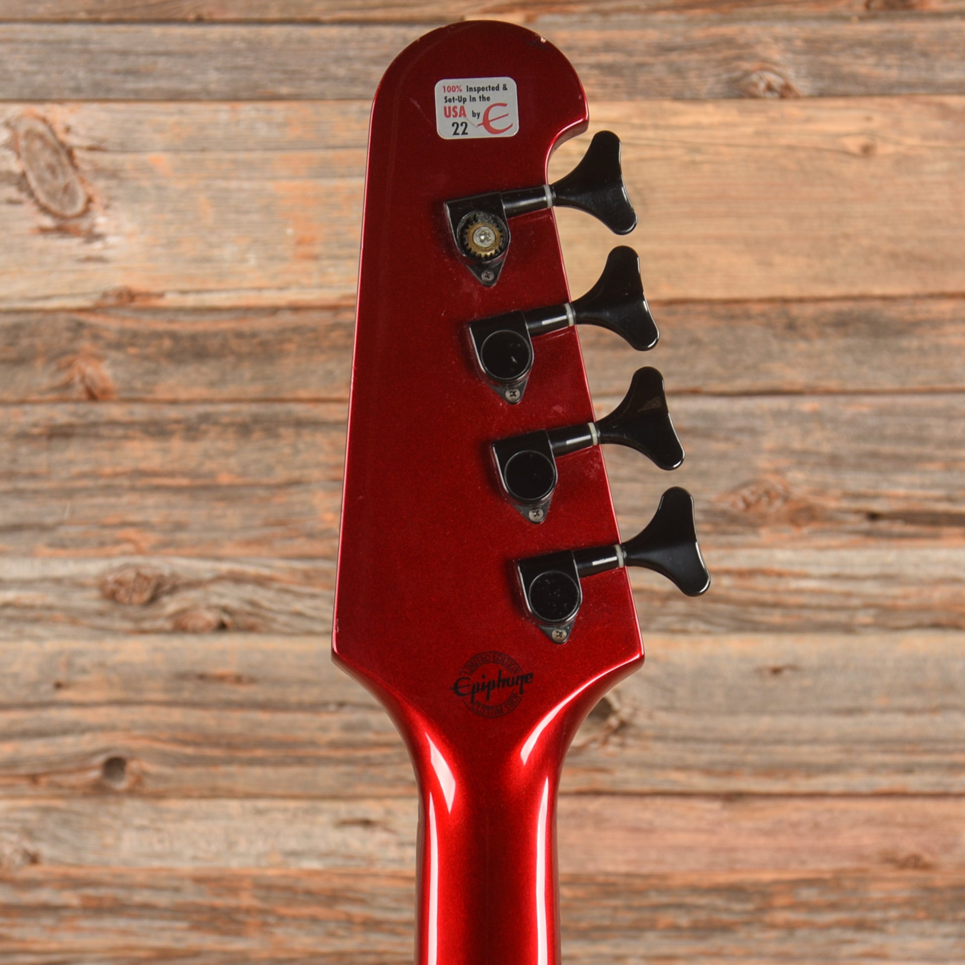 Epiphone Thunderbird Candy Apple Red 2006 Bass Guitars / 4-String