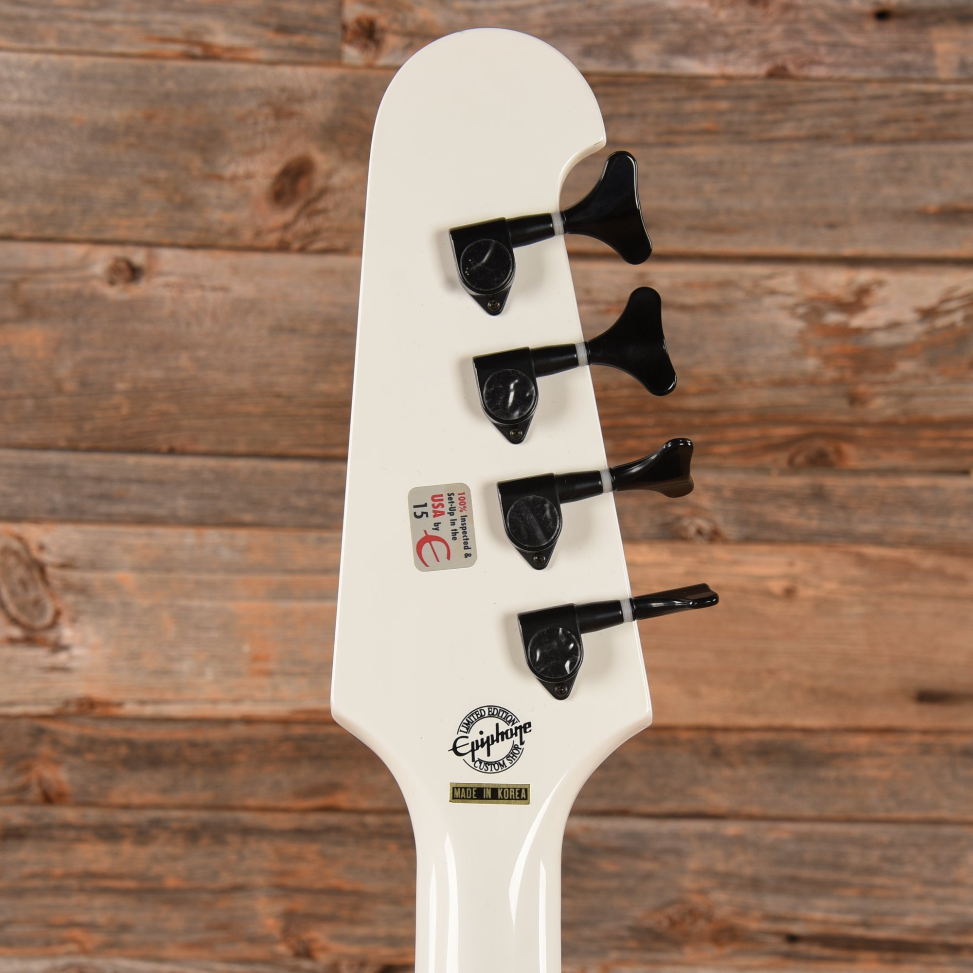 Epiphone Thunderbird Polaris White 2005 Bass Guitars / 4-String