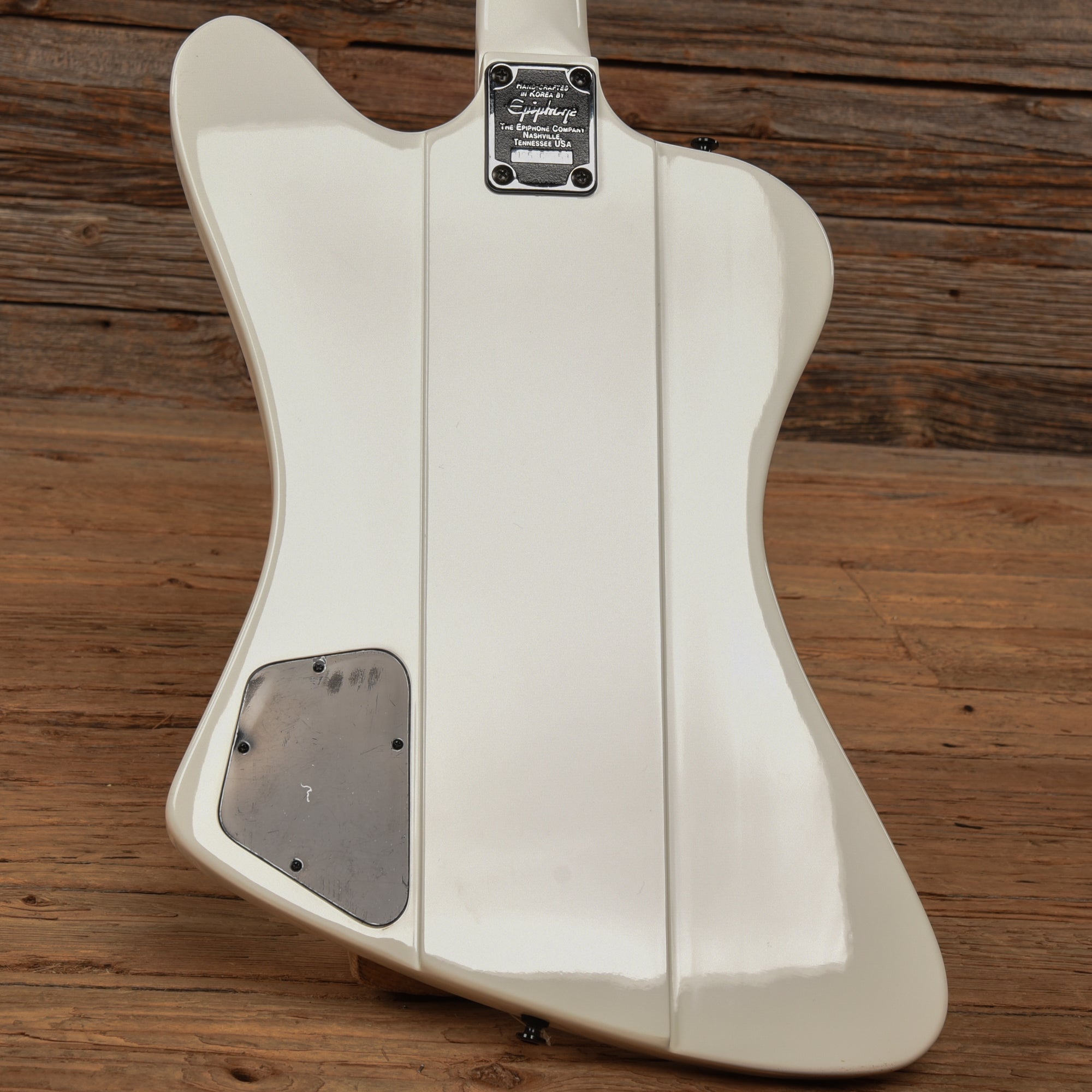 Epiphone Thunderbird Polaris White 2005 Bass Guitars / 4-String
