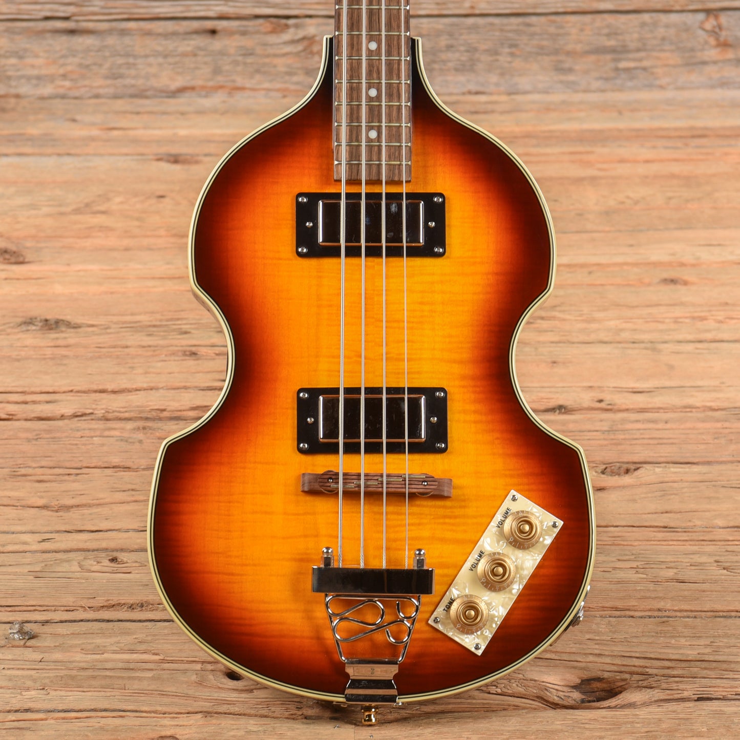 Epiphone Viola Bass Sunburst 2021 Bass Guitars / 4-String