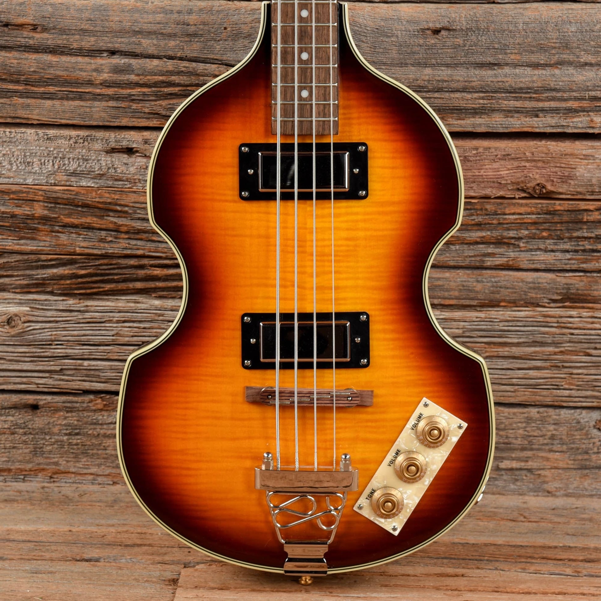 Epiphone Viola Bass Sunburst 2021 Bass Guitars / 4-String
